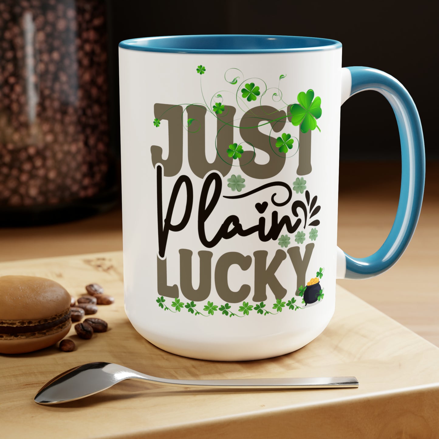 St Patrick's Day two-Tone Coffee Mugs, 15oz