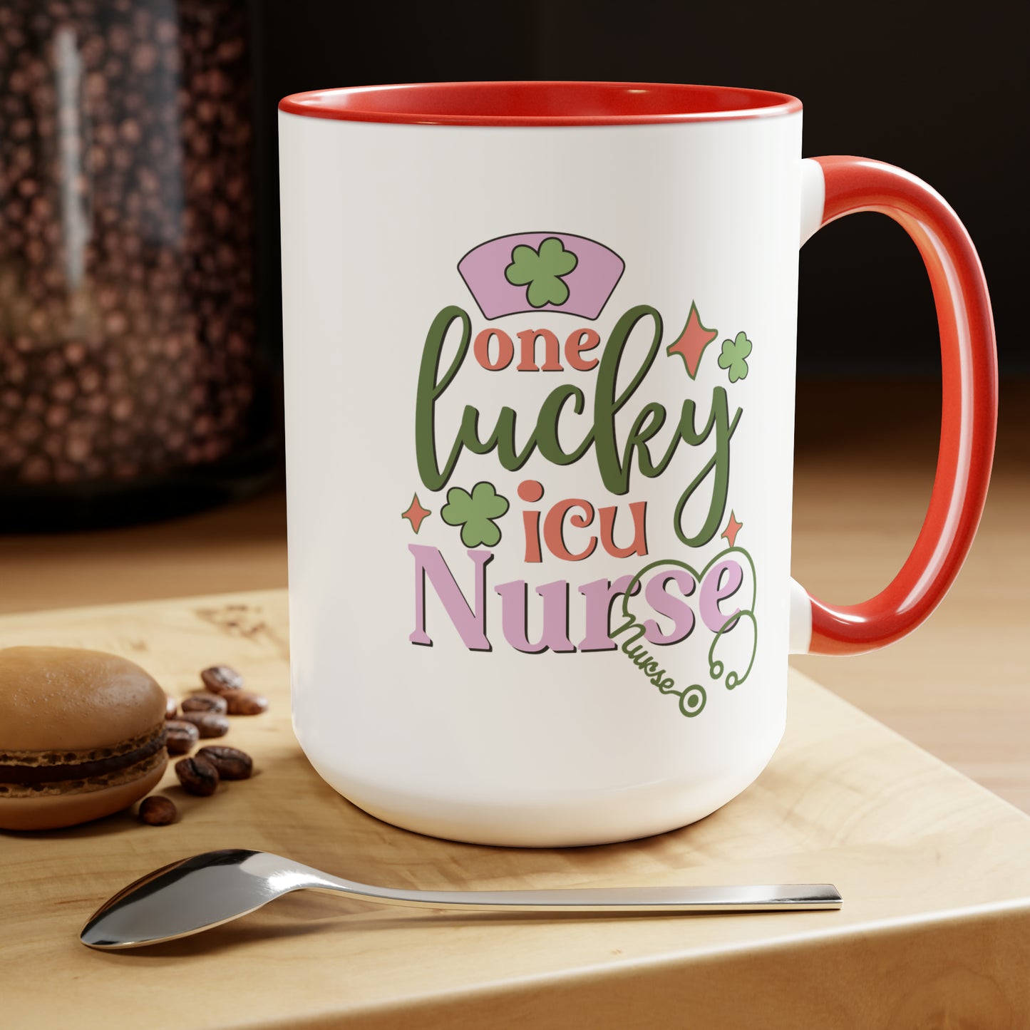 St Patrick's Day two-Tone Coffee Mugs, 15oz