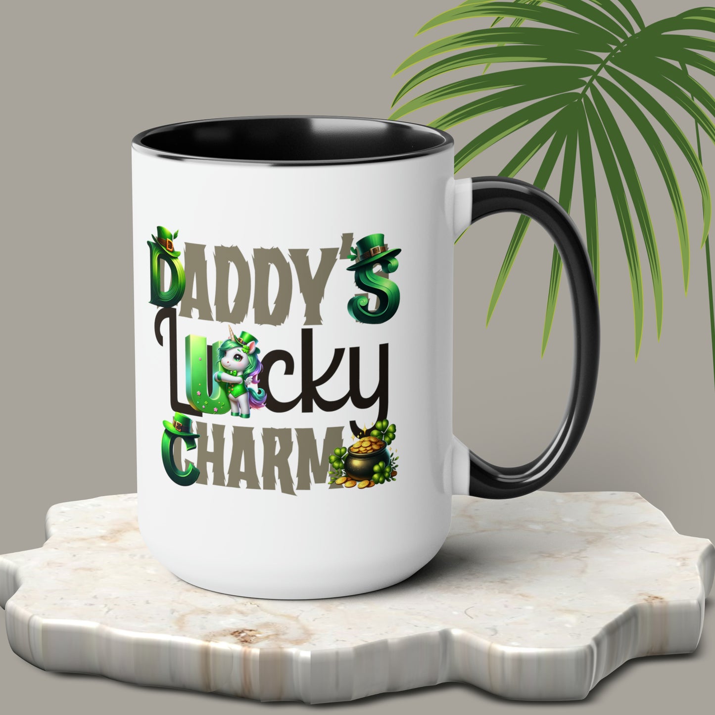 St Patrick's Day two-Tone Coffee Mugs, 15oz