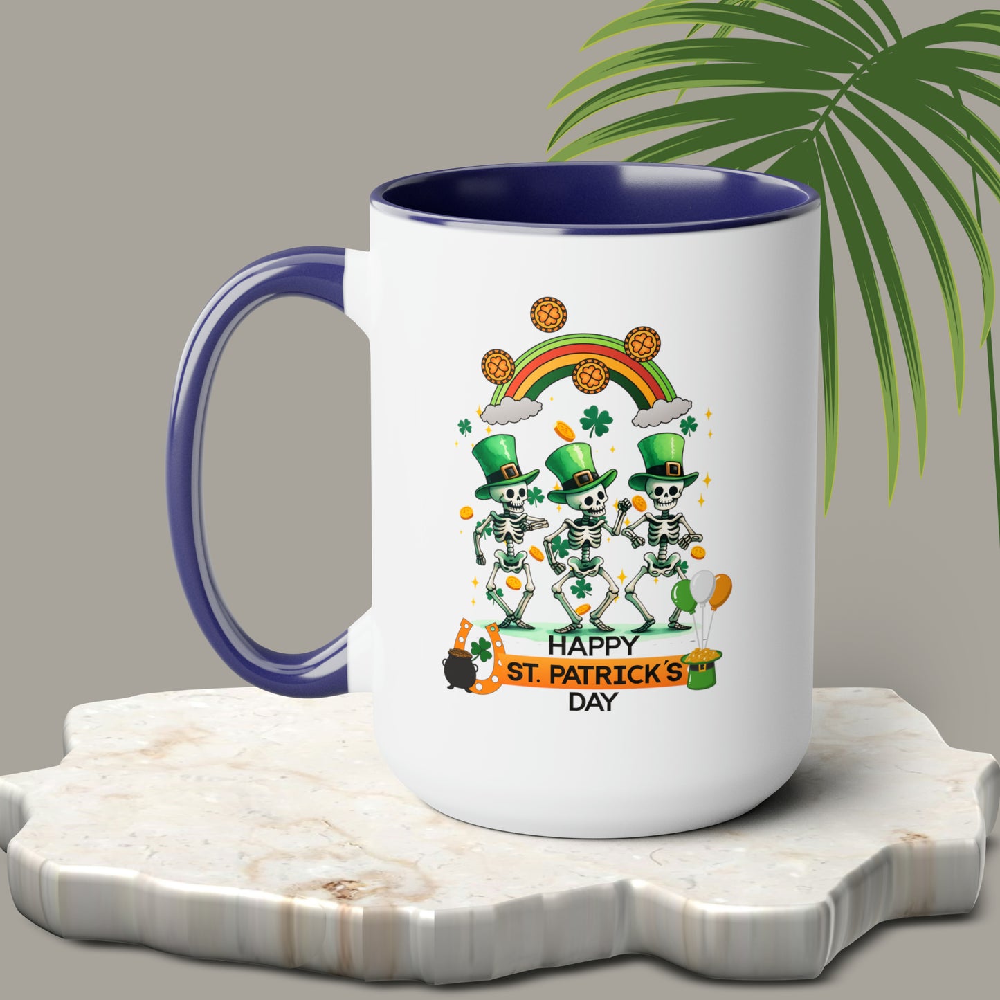 St Patrick's Day two-Tone Coffee Mugs, 15oz