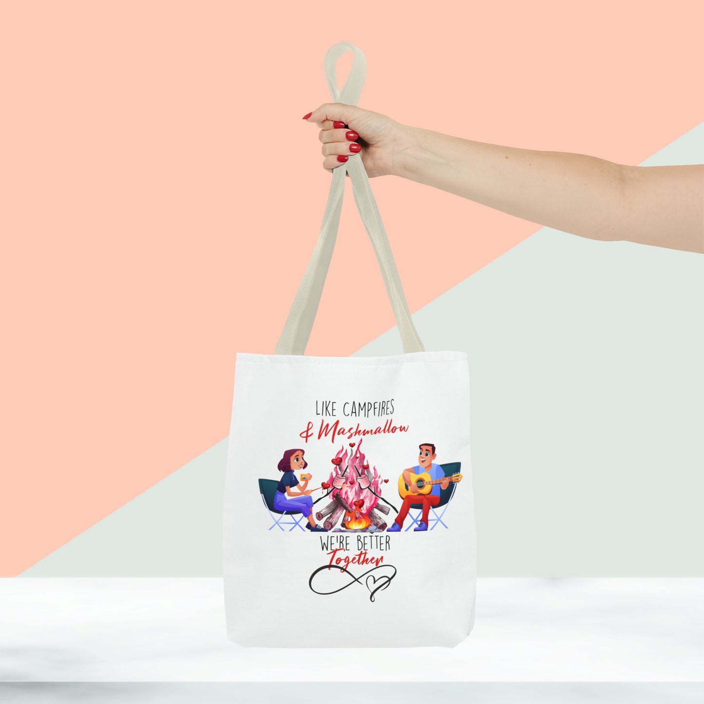 Happy Valentines Day Tote Bag