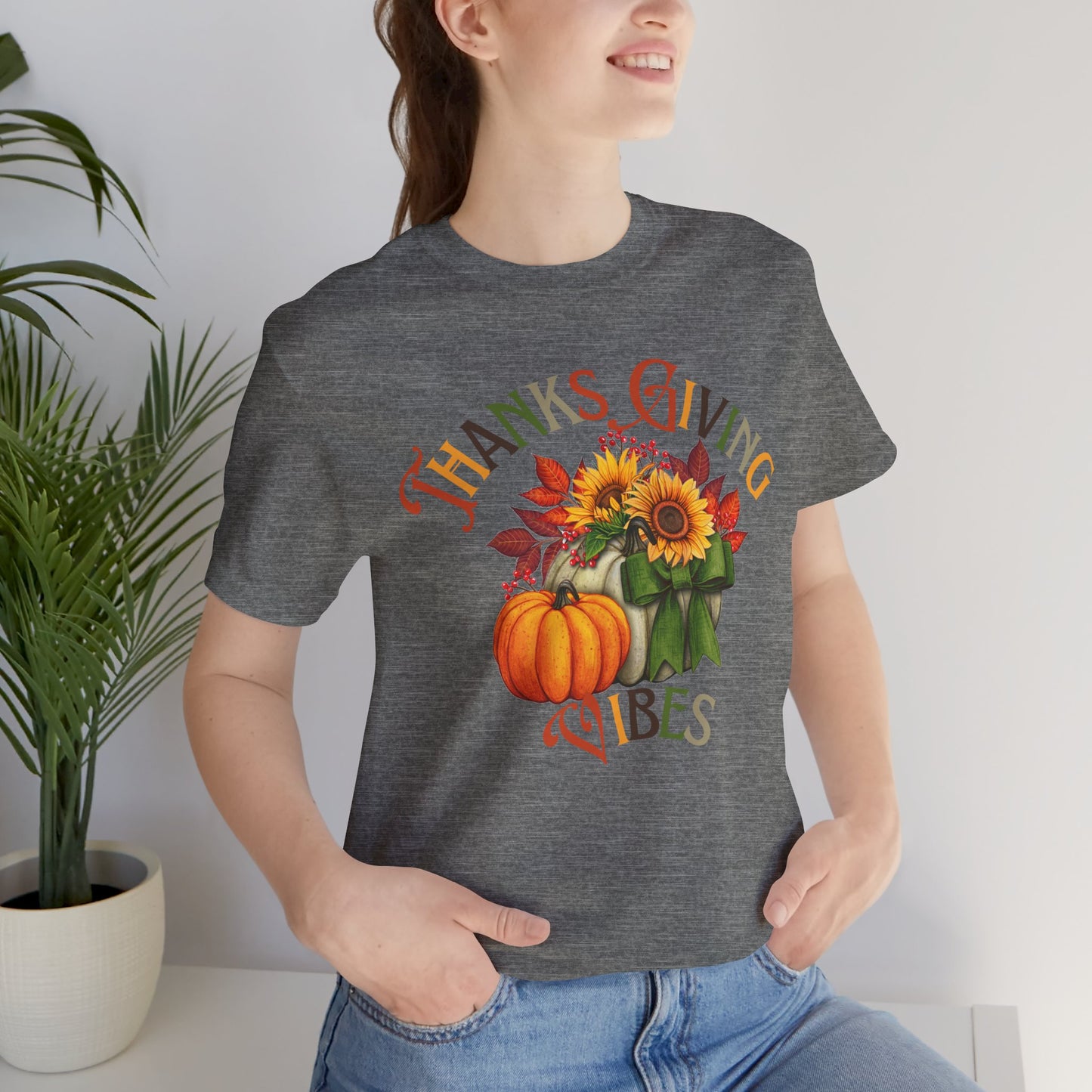 Thanks Giving  Vibes T-shirt, Happy Thanksgiving T-shirt, Happy thanksgiving 2024 T-shirt, Thanksgiving Gift,Turkey Shirt, Family Thanksgiving, Holiday Outfit.