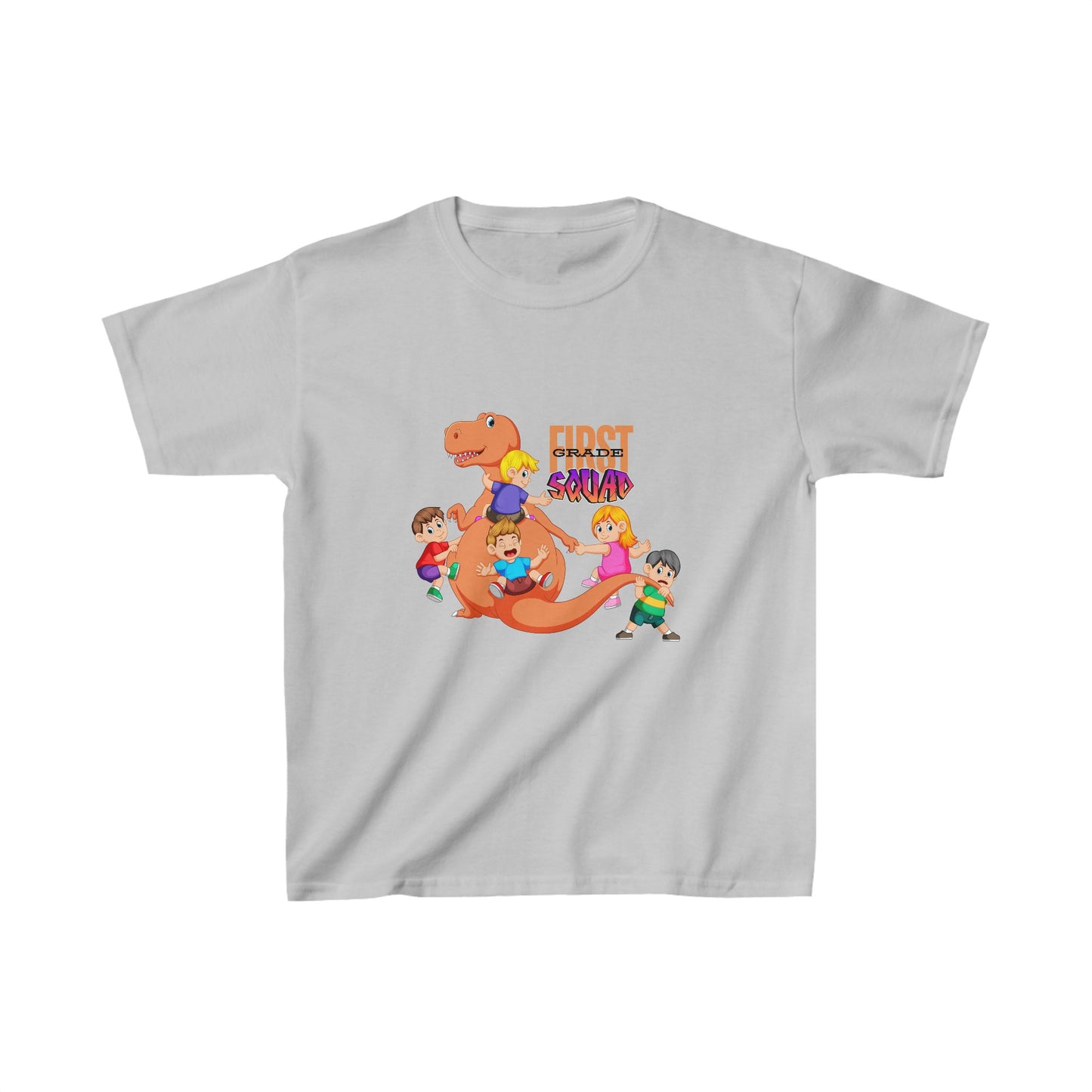 Back To School Kids Heavy Cotton™ Tee, First Grade Squad Back To School Kids Heavy Cotton™ Tee, Back to school Kids Shirt, 1st Day Of School Shirt, Back To School Cotton T-Shirt.