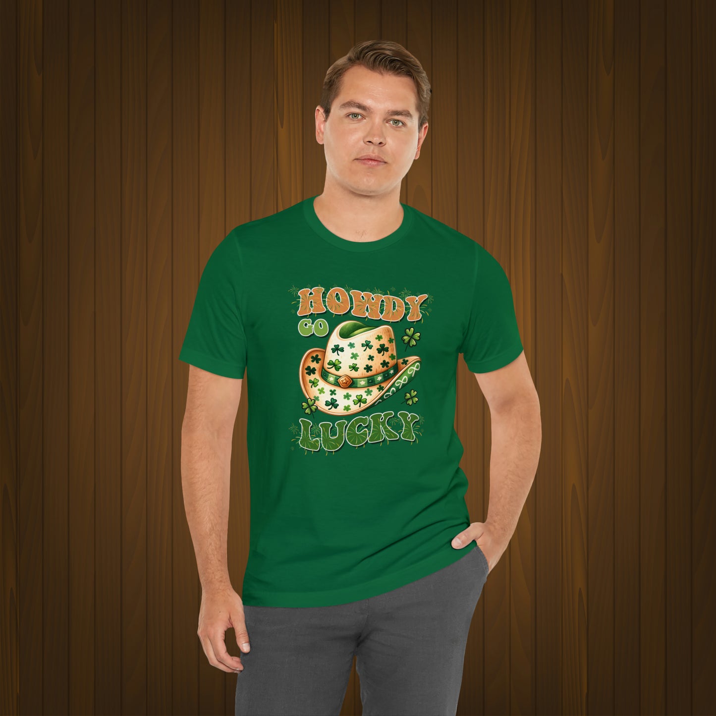 St Patrick's Day Unisex Jersey Short Sleeve Tee