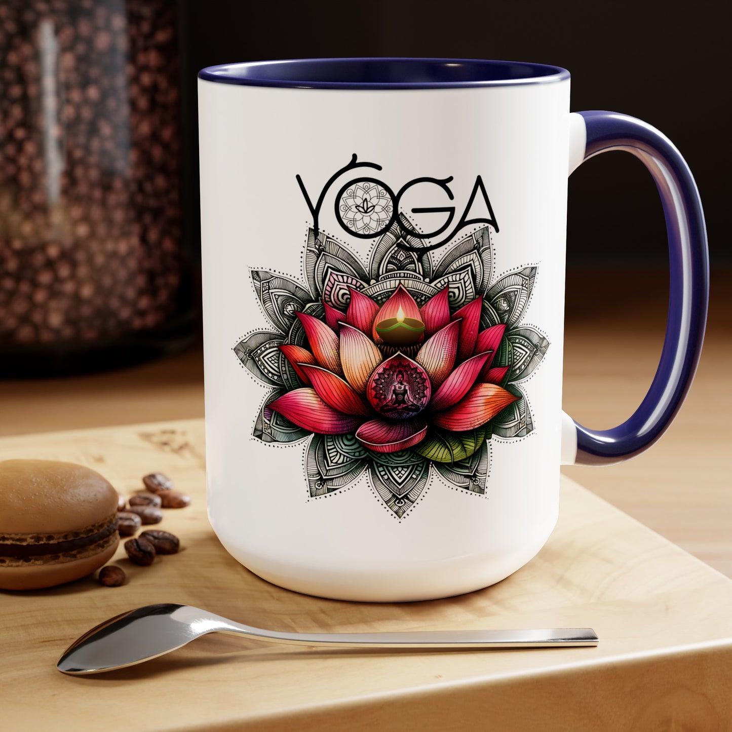 Yoga Coffee Mug, Cute Yoga Coffee Mug, Yoga lovers Coffee Mug, Yoga Instructor Gift, Gift For Yoga lover, Gift For Yogi.