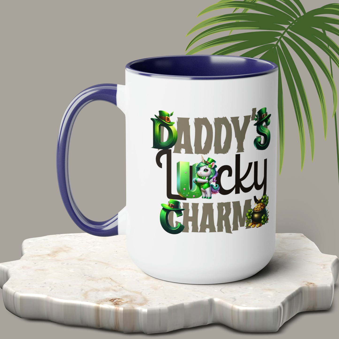 St Patrick's Day two-Tone Coffee Mugs, 15oz