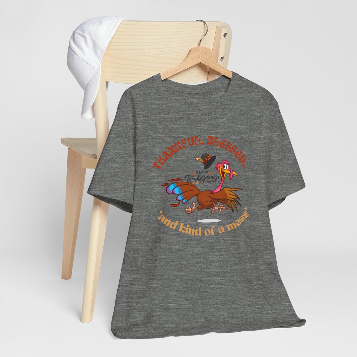 Thankful Blessed T-shirt, Happy Thanksgiving T-shirt, Happy Thanksgiving T-shirt, Happy thanksgiving 2024 T-shirt, Thanksgiving Gift,Turkey Shirt, Family Thanksgiving, Holiday Outfit.