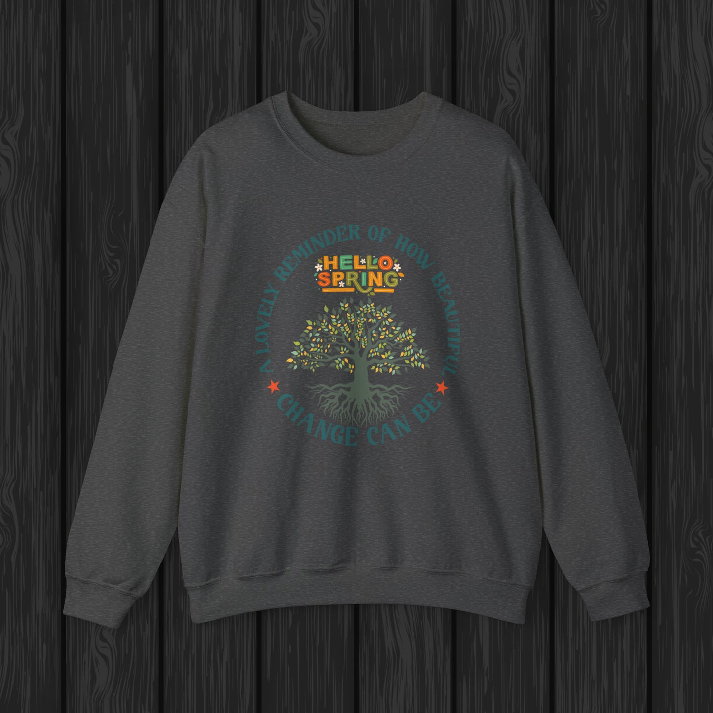 Hello Spring Unisex Crewneck Sweatshirt