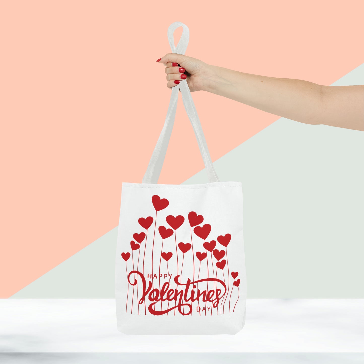 Happy Valentines Day Tote Bag