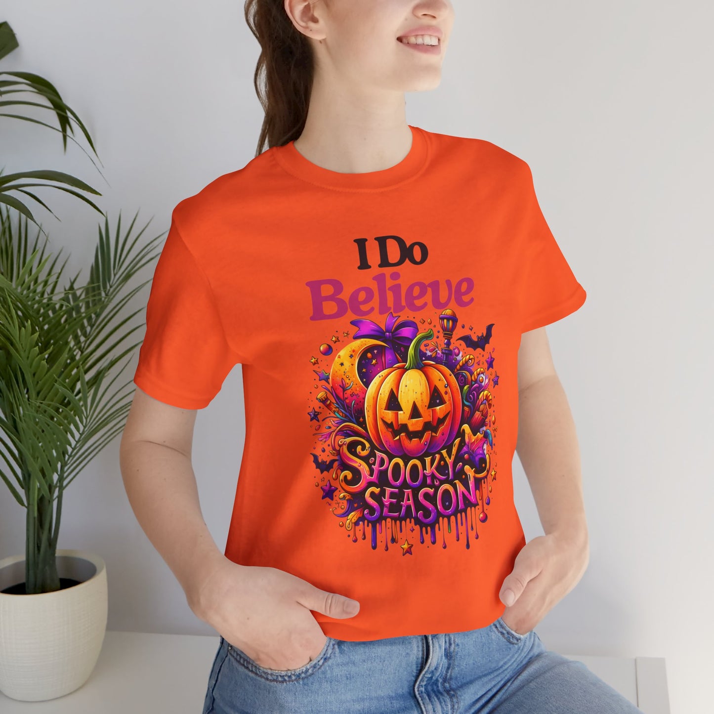 I Do Believe Spooky Season Halloween T-shirt, Happy Halloween T-shirt, Trick Or Treat T-shirt, Halloween T-shirt, Cool Halloween T-shirt, Spooky T-shirt,