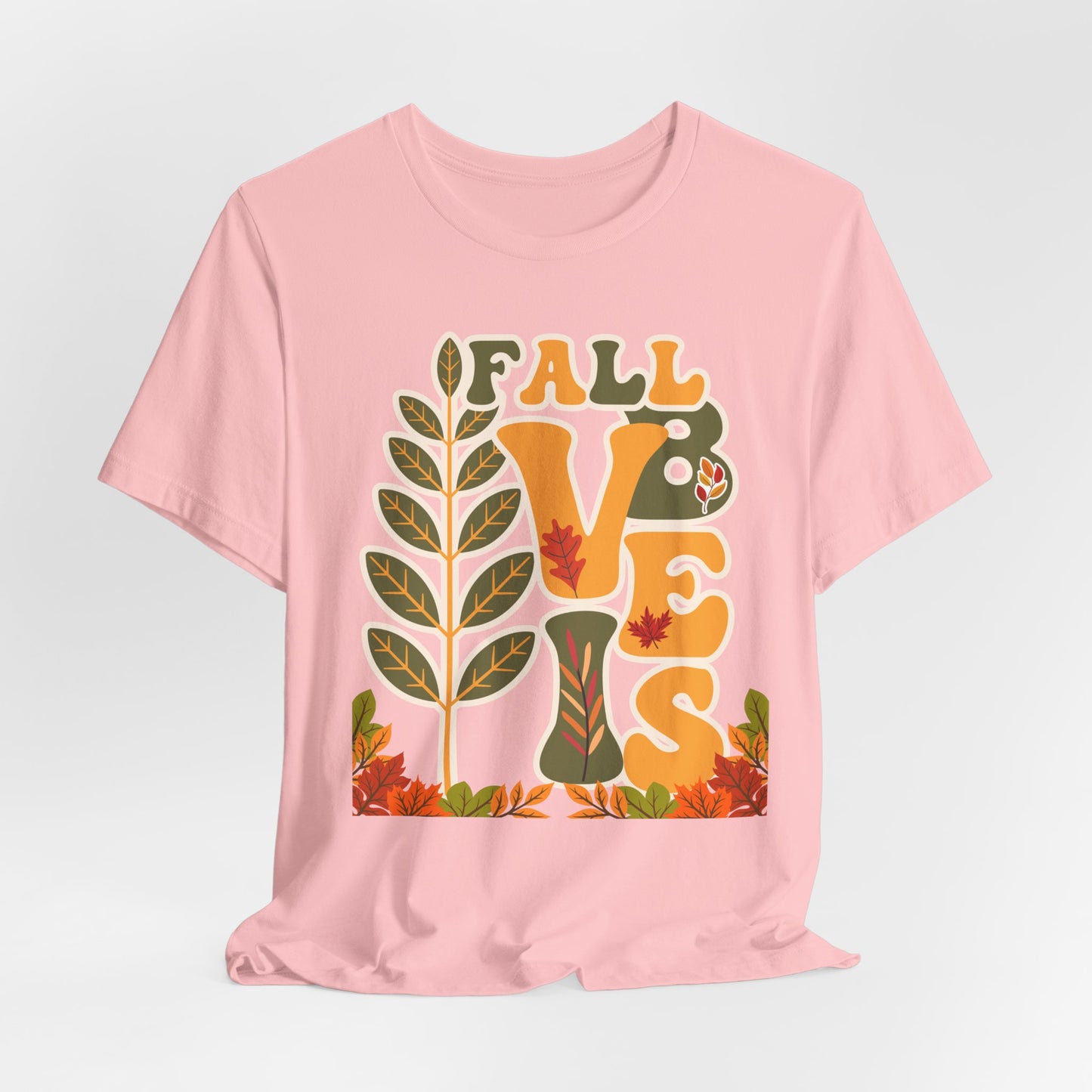 Fall Vibes Thanksgiving T-shirt, Happy thanksgiving 2024 T-shirt, Thanksgiving Gift,Turkey Shirt, Family Thanksgiving, Holiday Outfit. Express Delivery available