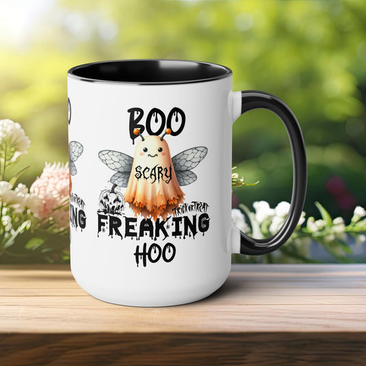 Boo Freaking Hoo Halloween Coffee Mug,  Let's Go Halloween Coffee Mug, Trick or Treat Halloween Coffee Mug, Cute Skeleton Coffee Mug, Spooky Season Halloween Coffee Mug.