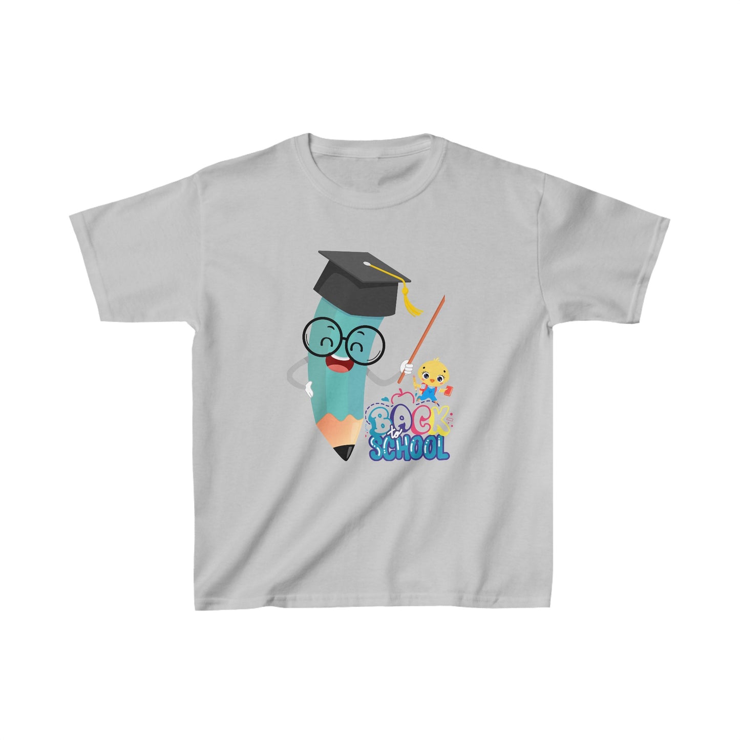Back To School Kids Heavy Cotton™ Tee, Back to school Kids Shirt, 1st Day Of School Shirt, Back To School Cotton T-Shirt.