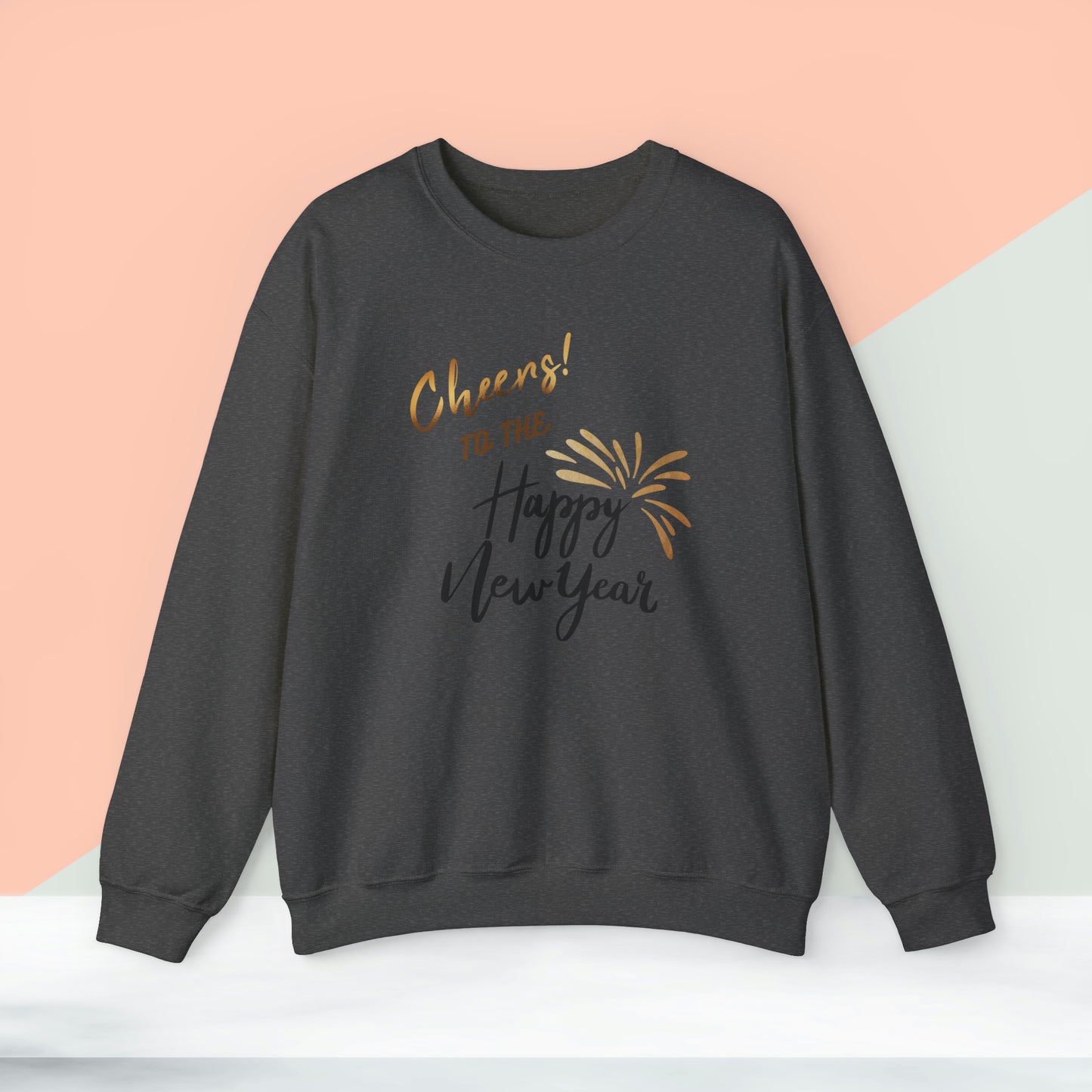 Happy New Year Unisex Heavy Blend™ Crewneck Sweatshirt