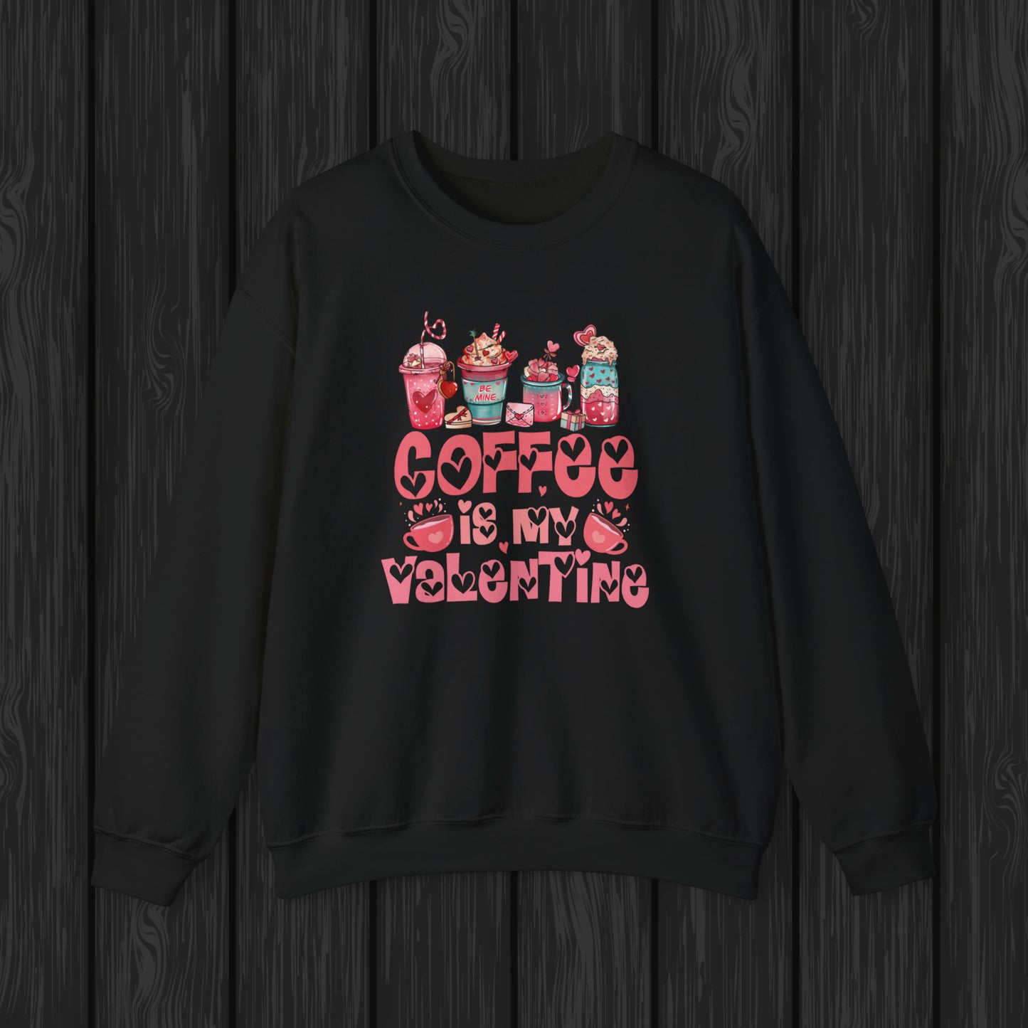 Happy valentines day Unisex Heavy Blend™ Crewneck Sweatshirt