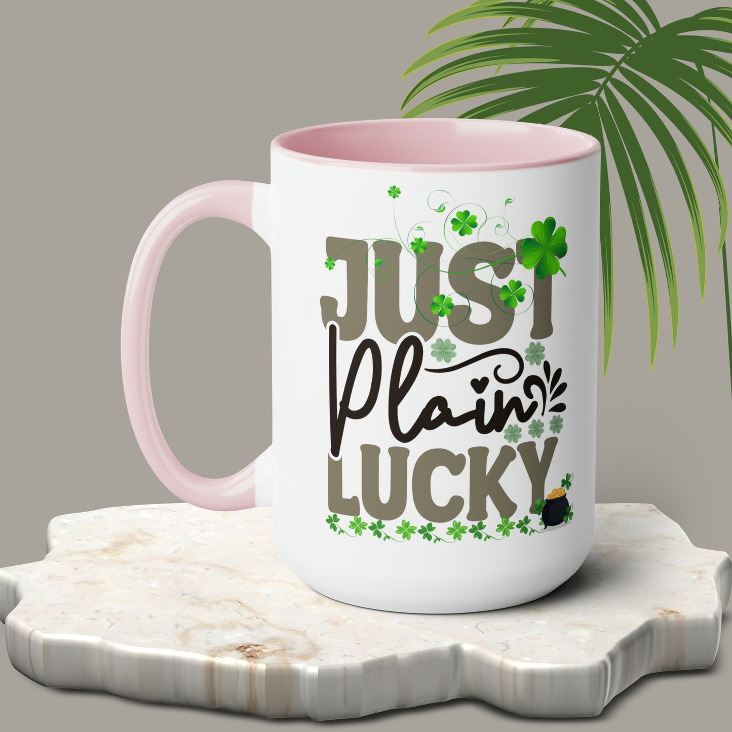 St Patrick's Day two-Tone Coffee Mugs, 15oz