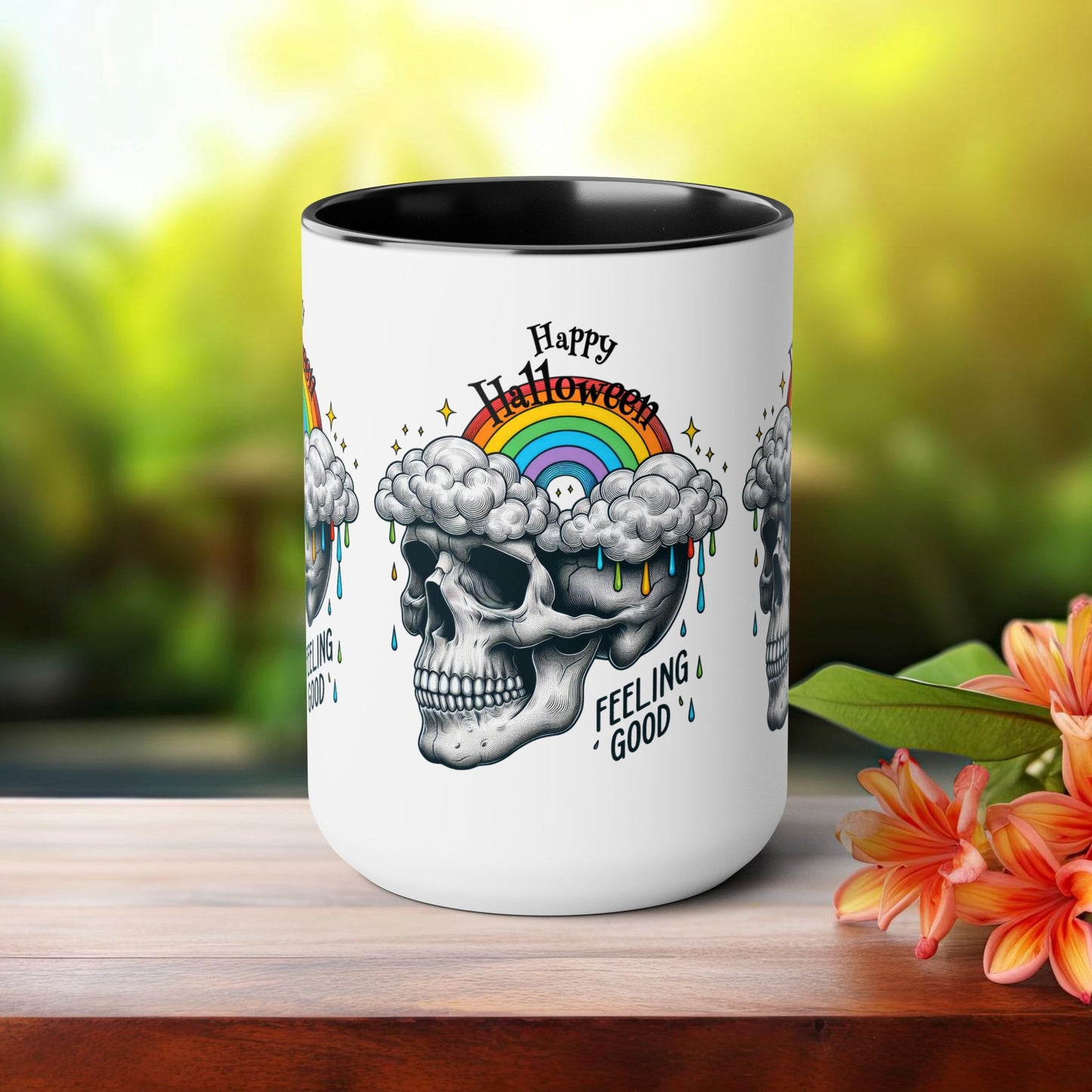 Happy Halloween Coffee Mug, Beware Halloween Coffee Mug, Trick or Treat Halloween Coffee Mug, Cute Skeleton Coffee Mug, Spooky Season Halloween Coffee Mug.