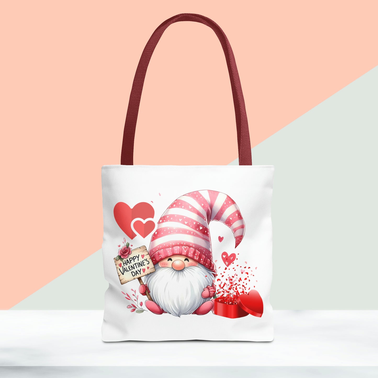 Happy Valentines Day Tote Bag