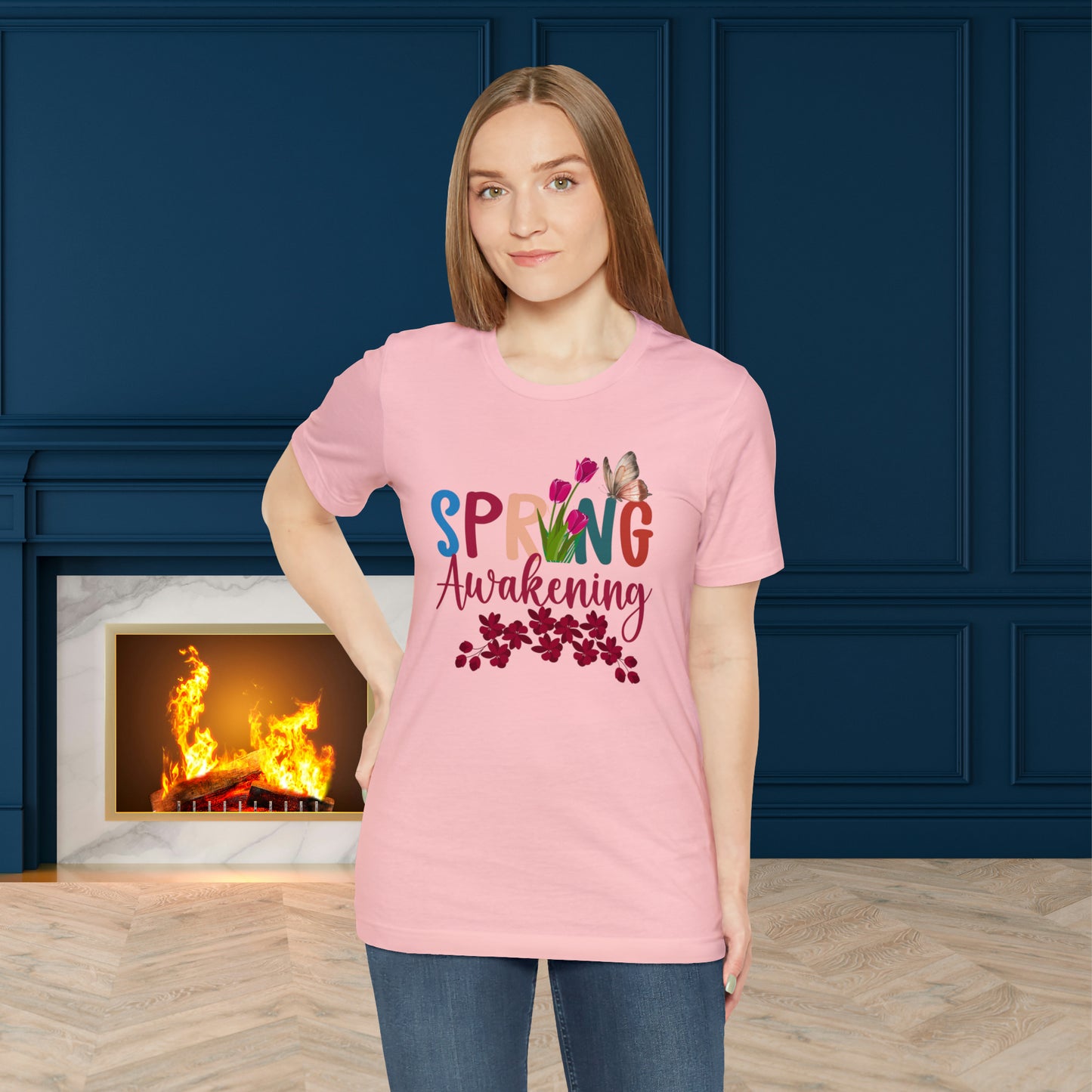 Spring Awakening Unisex T-shirt, Spring Vibes Trendy Shirt.