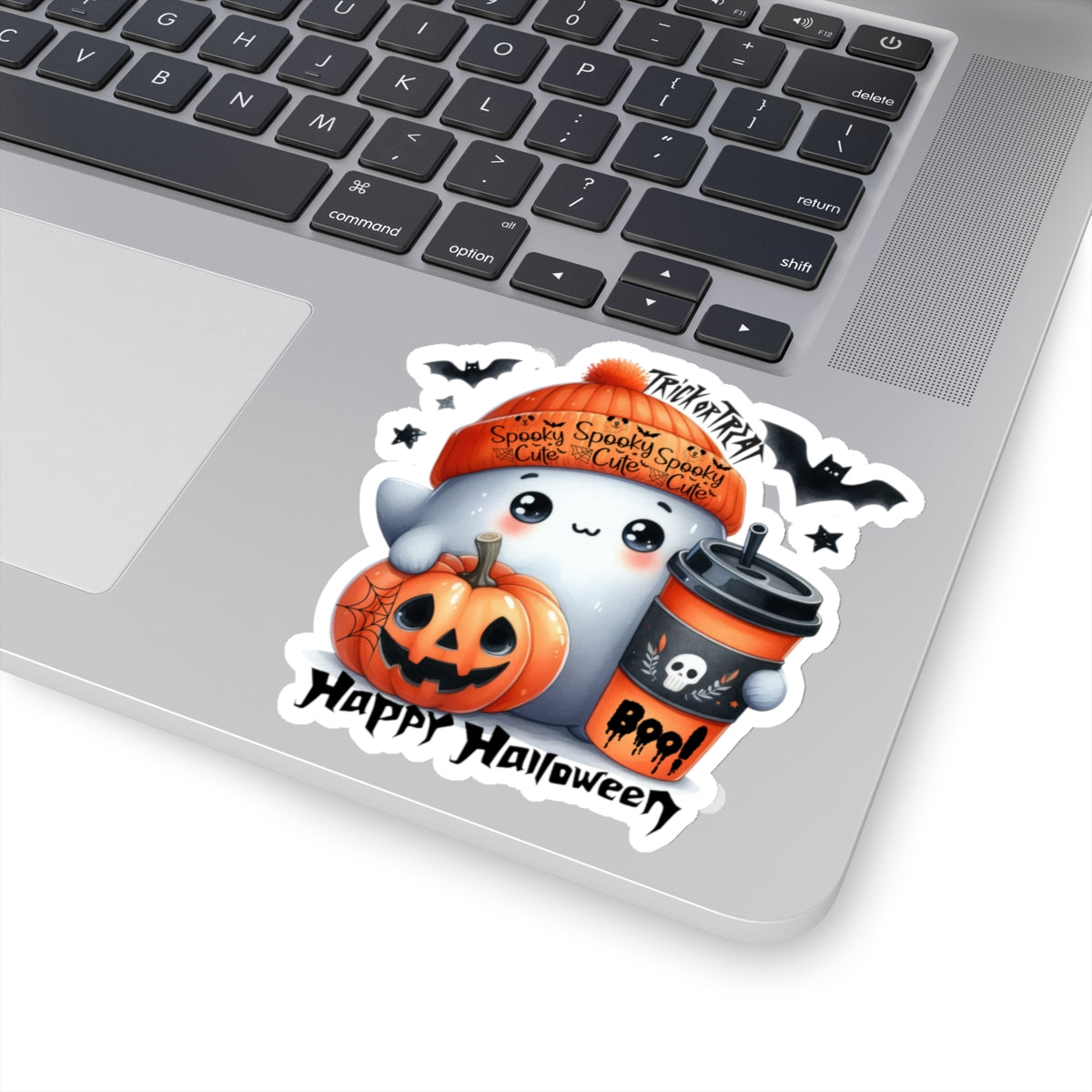 Happy Halloween Kiss-Cut Stickers, Spooky Vibes Happy Halloween Kiss-Cut Stickers, Happy Halloween Kiss-Cut Stickers, Spooky Season Kiss-Cut Stickers, Trick Or Treat Halloween Kiss-Cut Stickers.