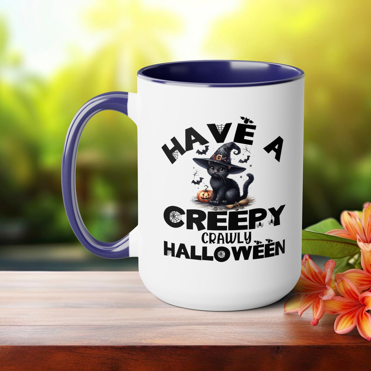 Have A Creepy Crawly Halloween Coffee Mug,  Let's Go Halloween Coffee Mug, Trick or Treat Halloween Coffee Mug, Cute Skeleton Coffee Mug, Spooky Season Halloween Coffee Mug.