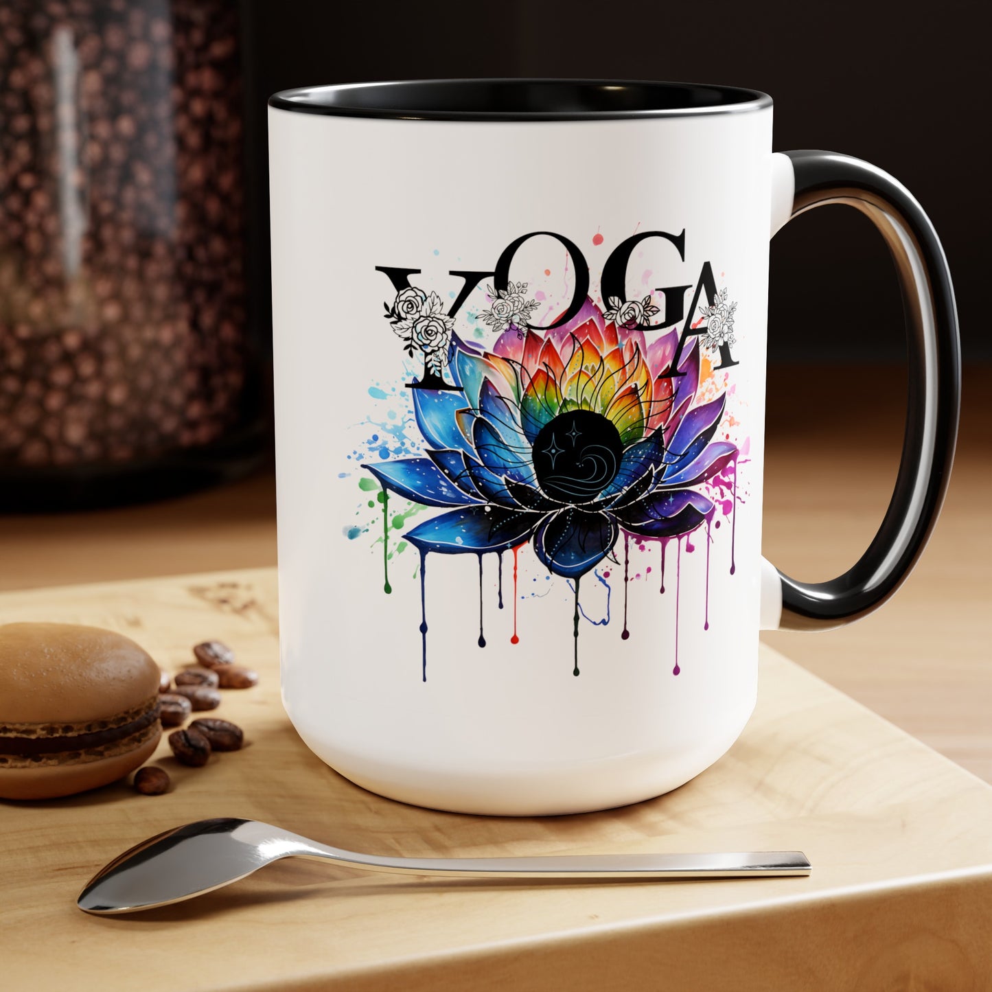 Yoga Coffee Mug, Cute Yoga Coffee Mug, Yoga lovers Coffee Mug, Yoga Instructor Gift, Gift For Yoga lover, Gift For Yogi.