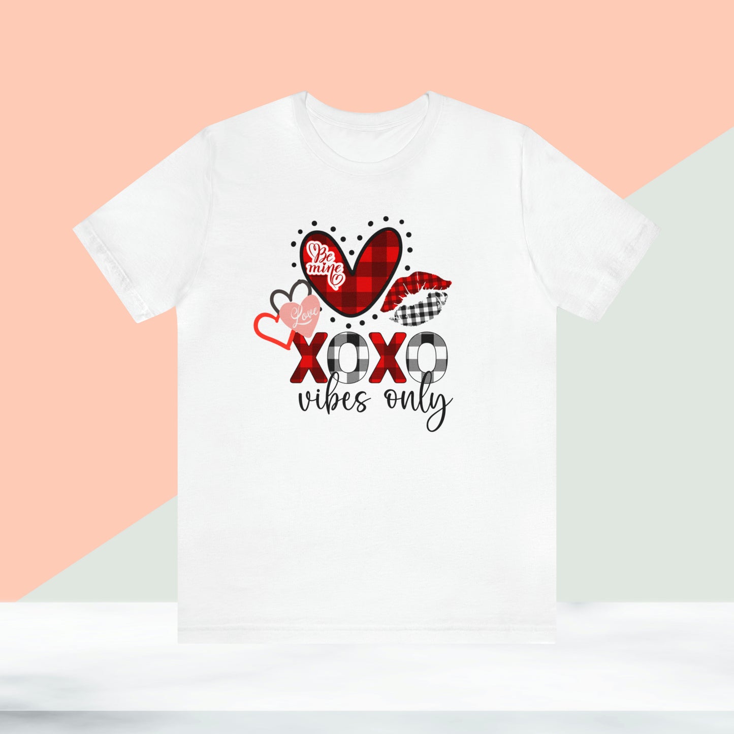 Happy valentines day Unisex Jersey Short Sleeve Tee