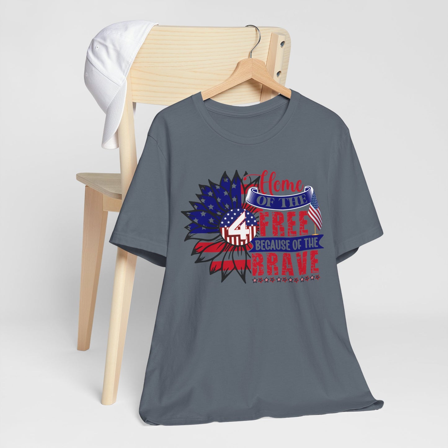 4th of July T-Shirt,  Fourth of July unisex jersey short sleeve.