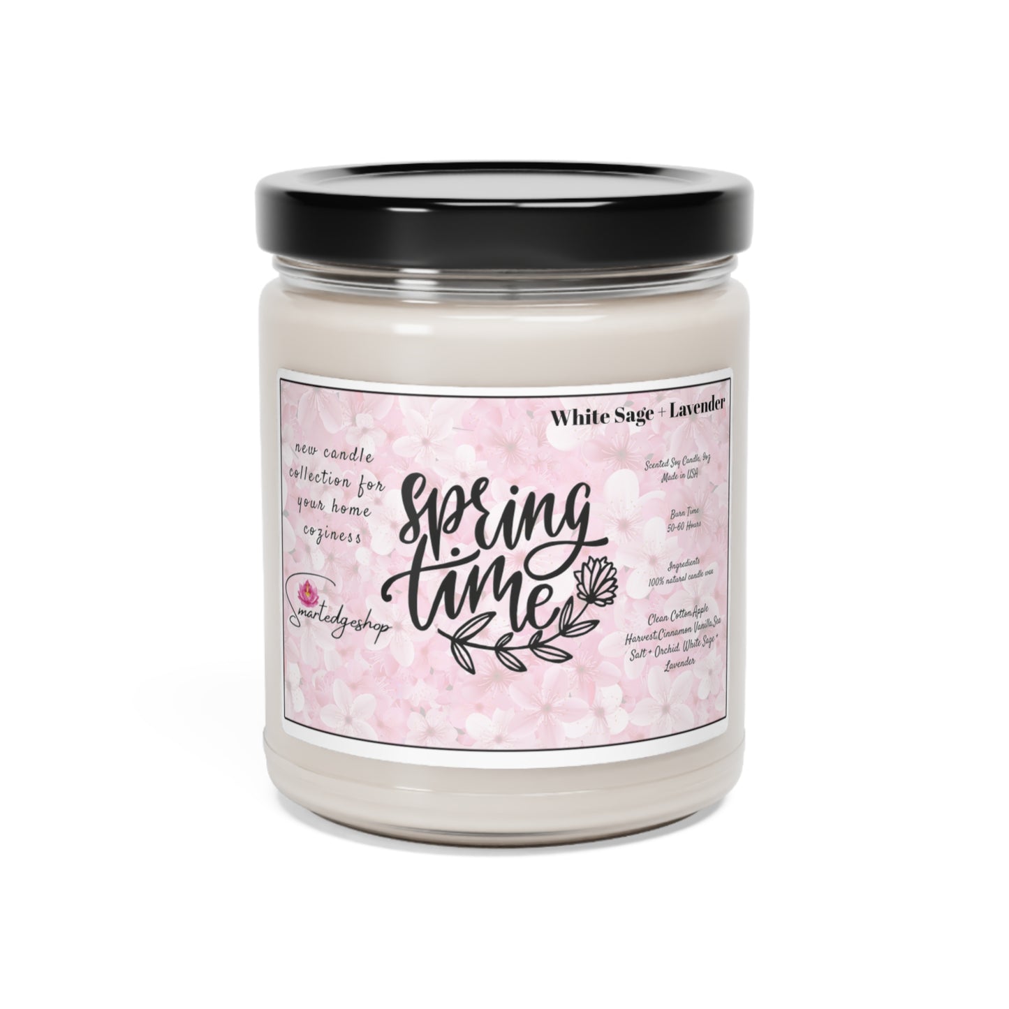Spring Time Scented Soy Candle, 9oz