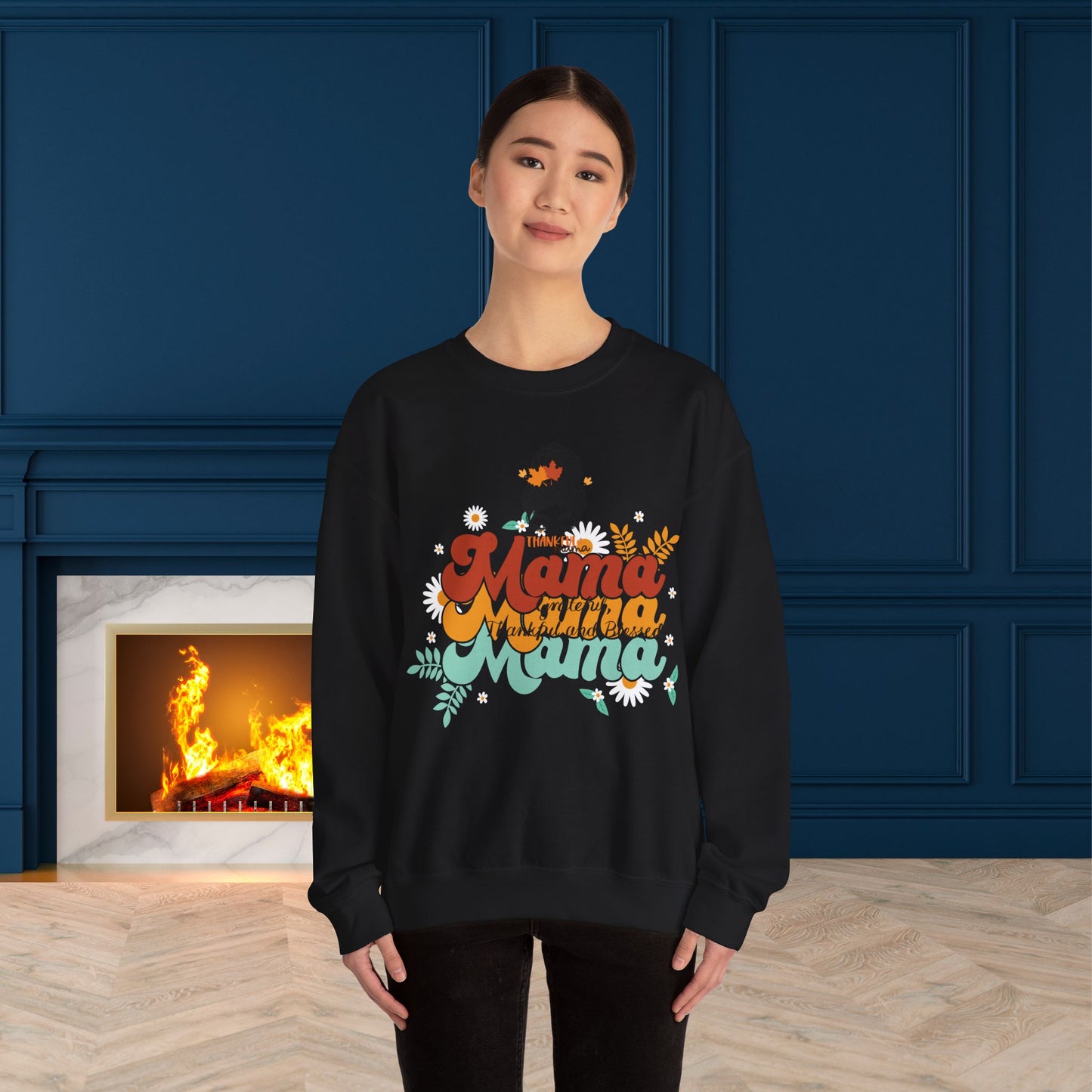 Happy Thanksgiving Turkey Sweatshirt - Unisex Heavy Blend, Happy Thanksgiving2024 Sweatshirt, Thanksgiving Gift, Festive Sweatshirt.