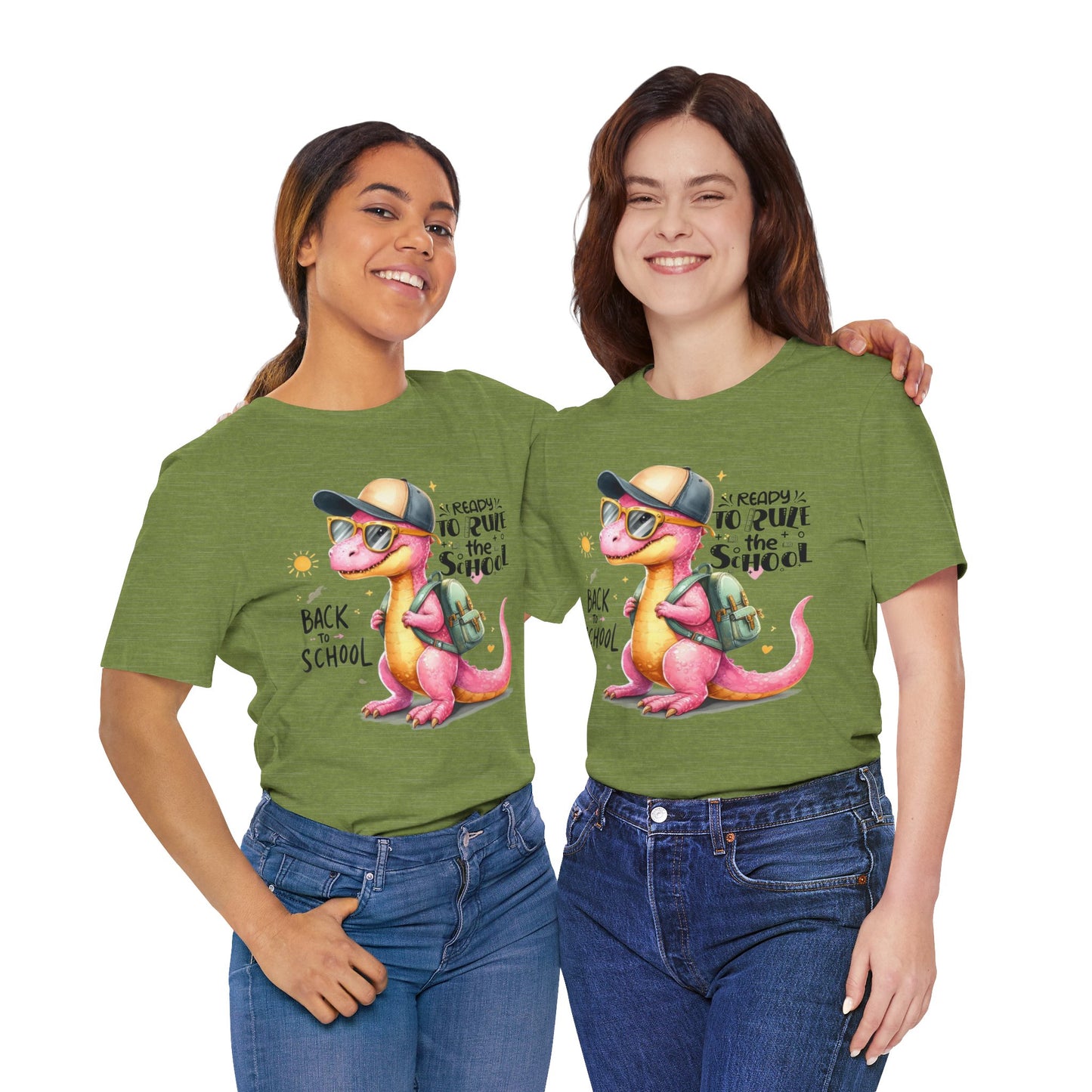 Ready To Rule The School T-shirt, Back To School T-Shirt, Teacher Back To school unisex jersey short sleeve.First Day Vibes T-Shirt.