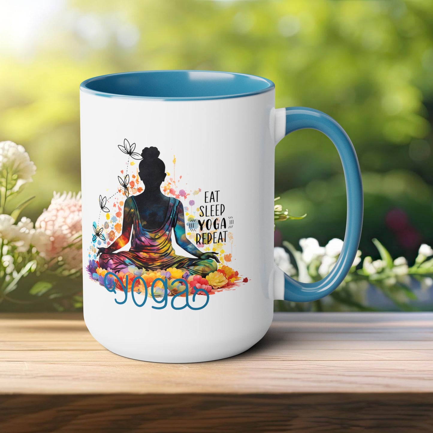 Eat sleep Yoga Repeat Yoga Coffee Mug, Cute Yoga Coffee Mug, Yoga lovers Coffee Mug, Yoga Instructor Gift, Gift For Yoga lover, Gift For Yogi.