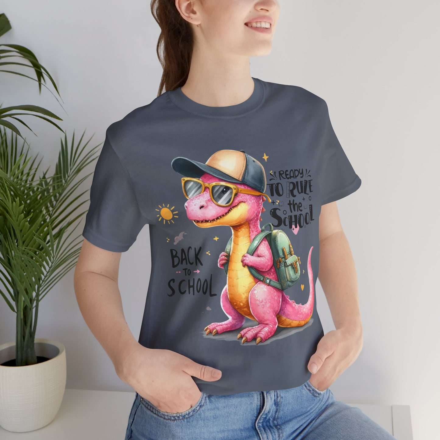 Ready To Rule The School T-shirt, Back To School T-Shirt, Teacher Back To school unisex jersey short sleeve.First Day Vibes T-Shirt.