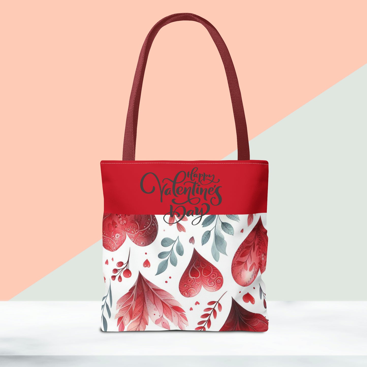 Happy Valentines Day Tote Bag