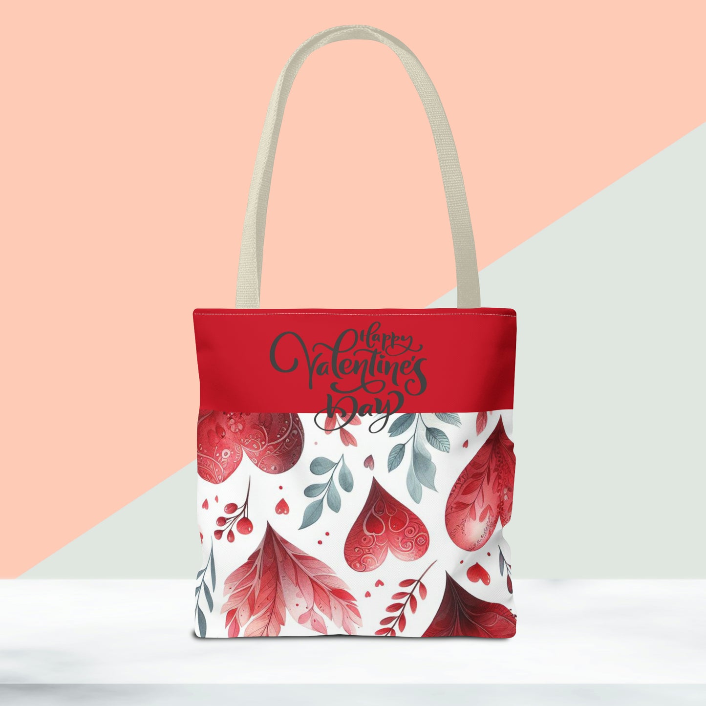 Happy Valentines Day Tote Bag