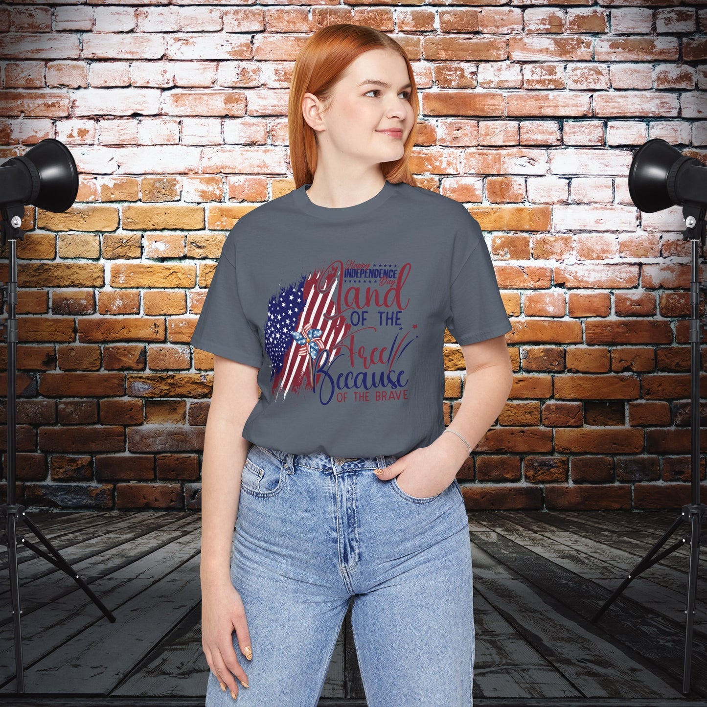 4th of July T-shirt, Happy Independence DayT-Shirt, Fourth of July unisex jersey short sleeve.