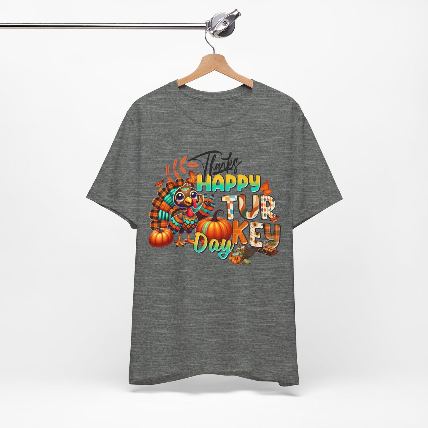 Happy Thanksgiving T-shirt, Happy thanksgiving 2024 T-shirt, Thanksgiving Gift,Turkey Shirt, Family Thanksgiving, Holiday Outfit.