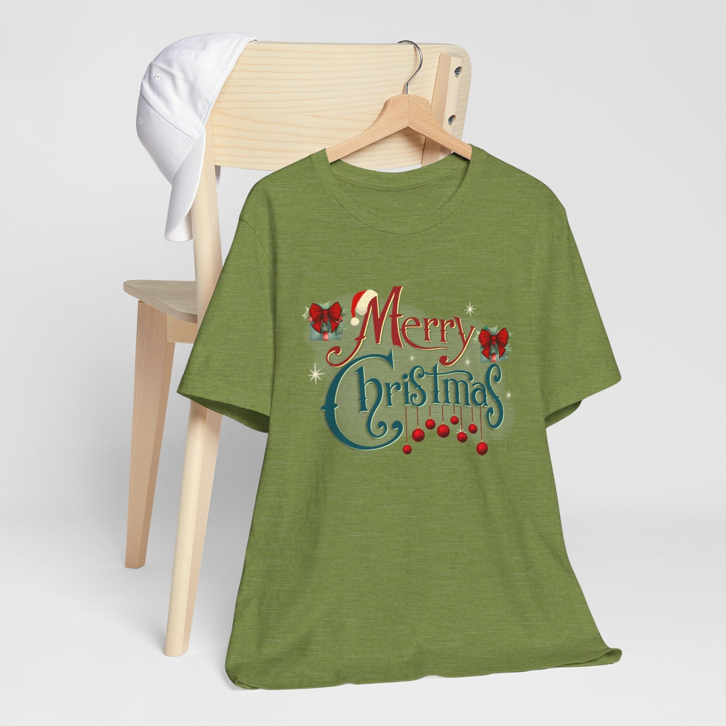 Merry Christmas Unisex Tee, Christmas Shirt, Christmas Outfit, Merry Christmas T-shirt, Merry Christmas 2024 T-shirt, Christmas Gift, Family Holiday Outfit.