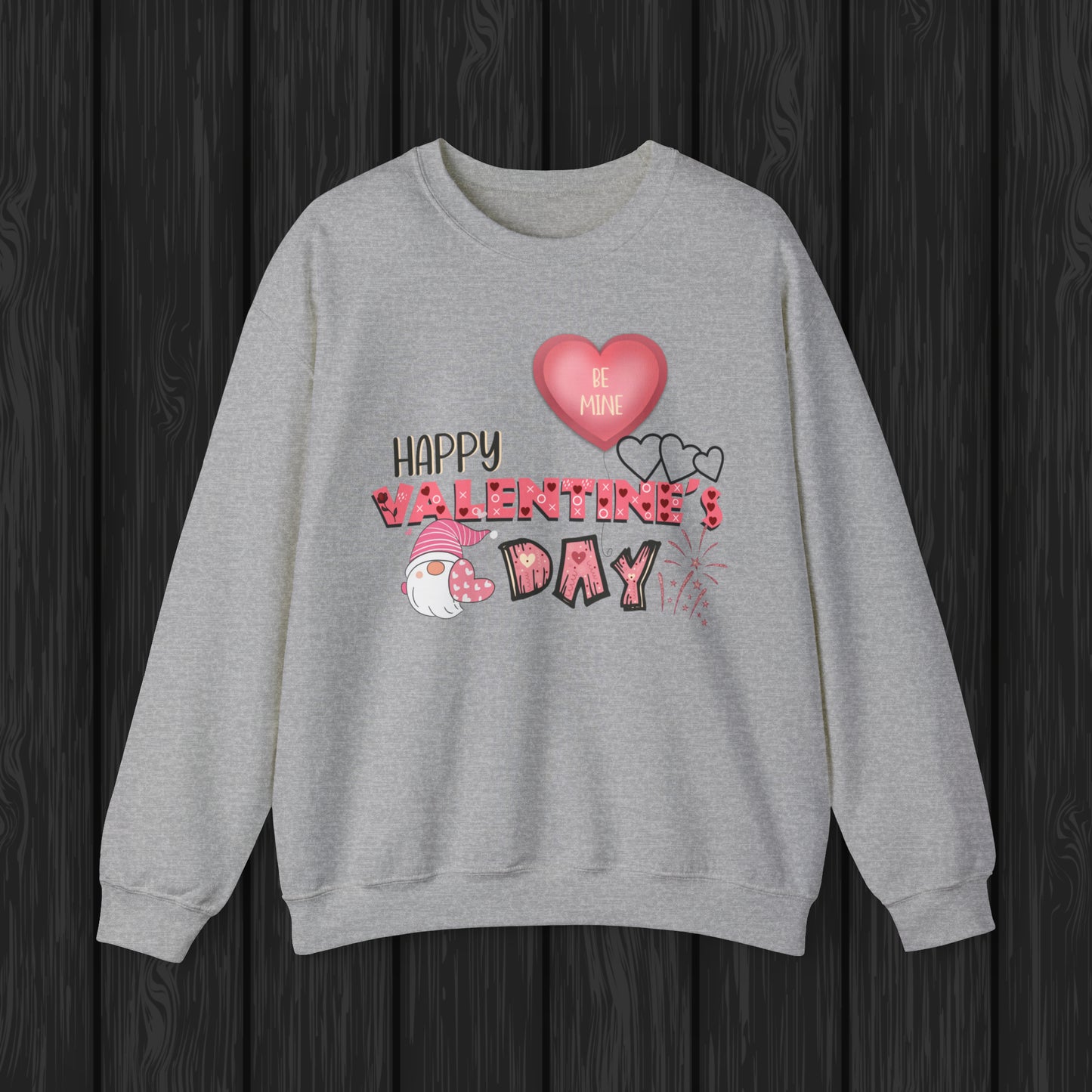 Happy valentines day Unisex Heavy Blend™ Crewneck Sweatshirt