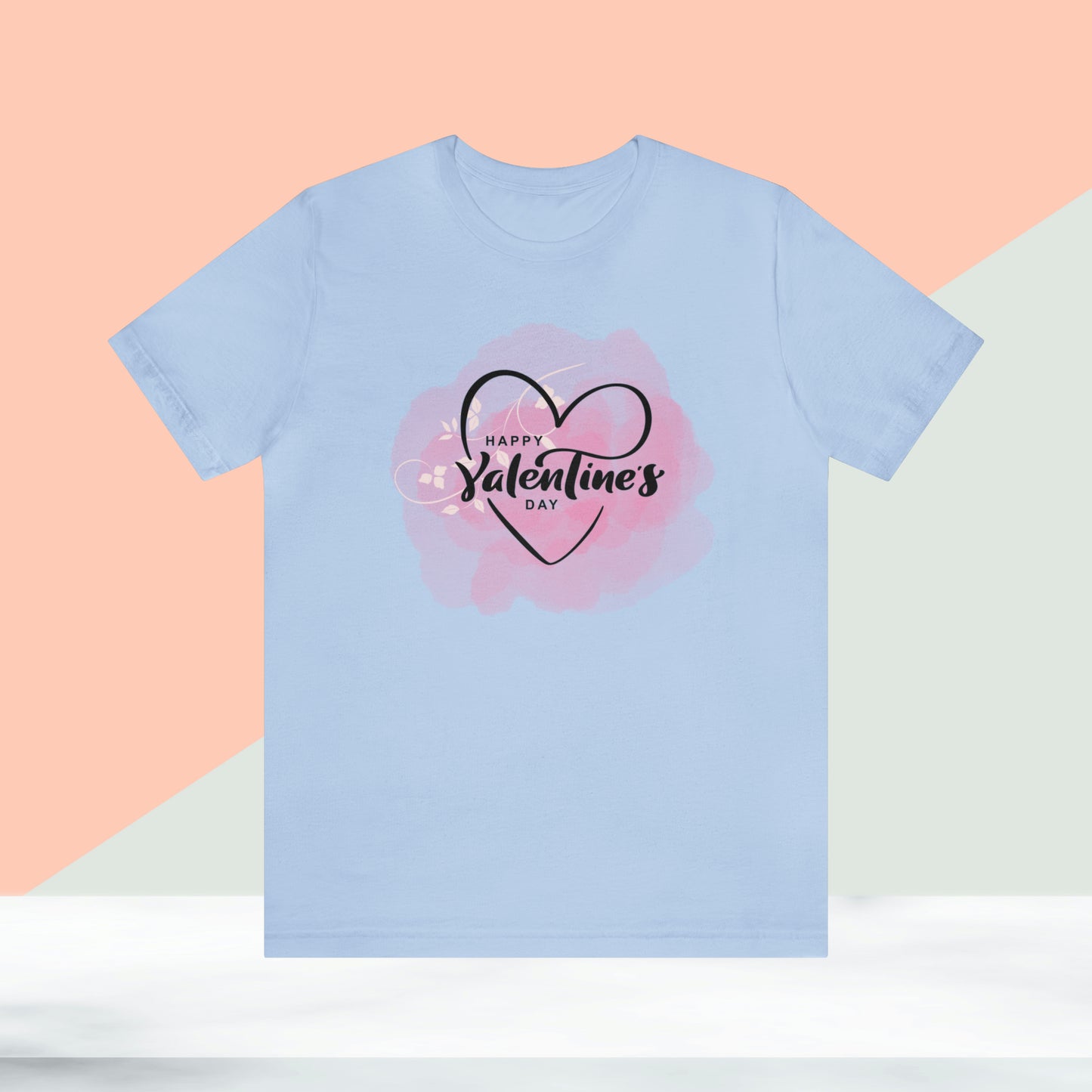 Happy valentines day Unisex Jersey Short Sleeve Tee