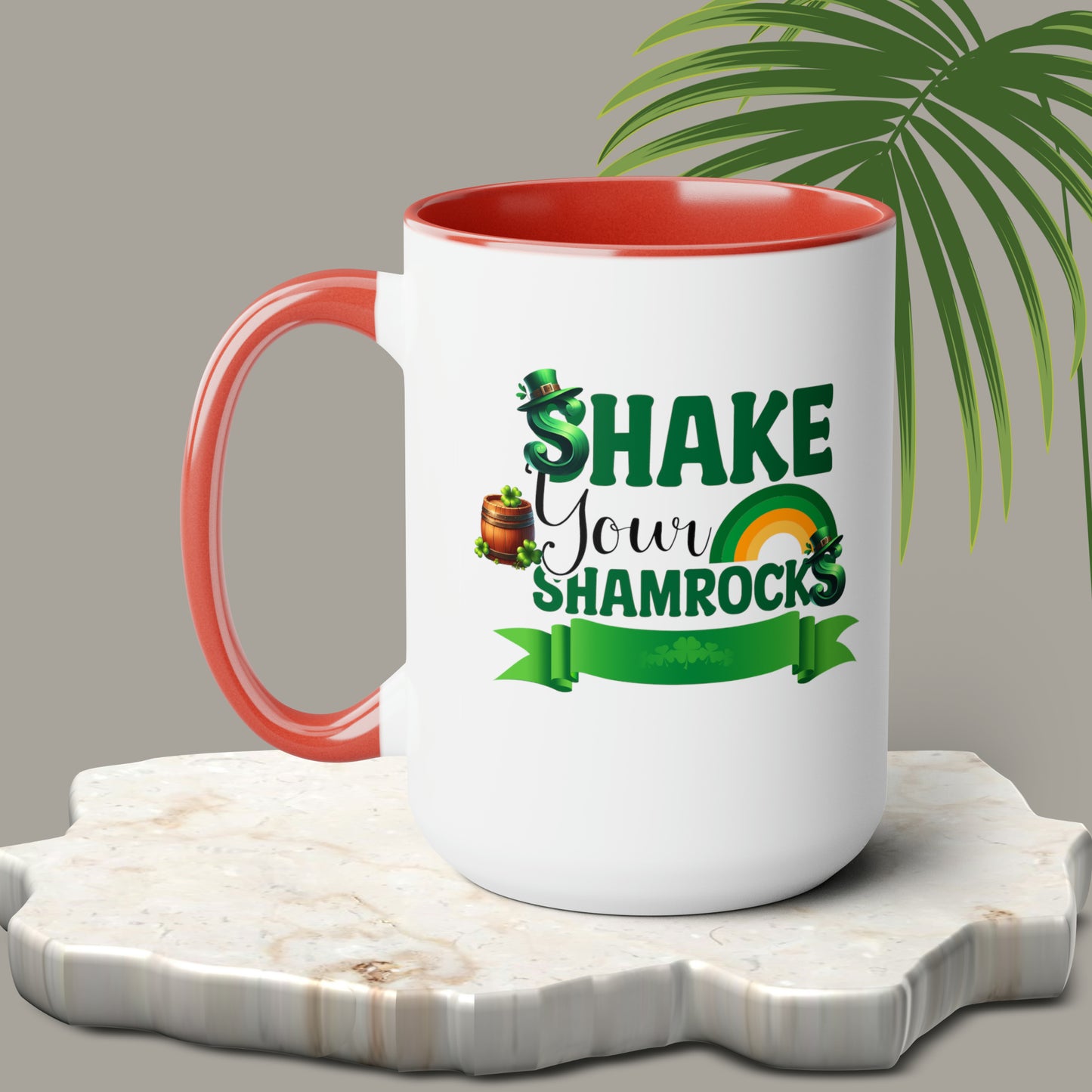 St Patrick's Day two-Tone Coffee Mugs, 15oz