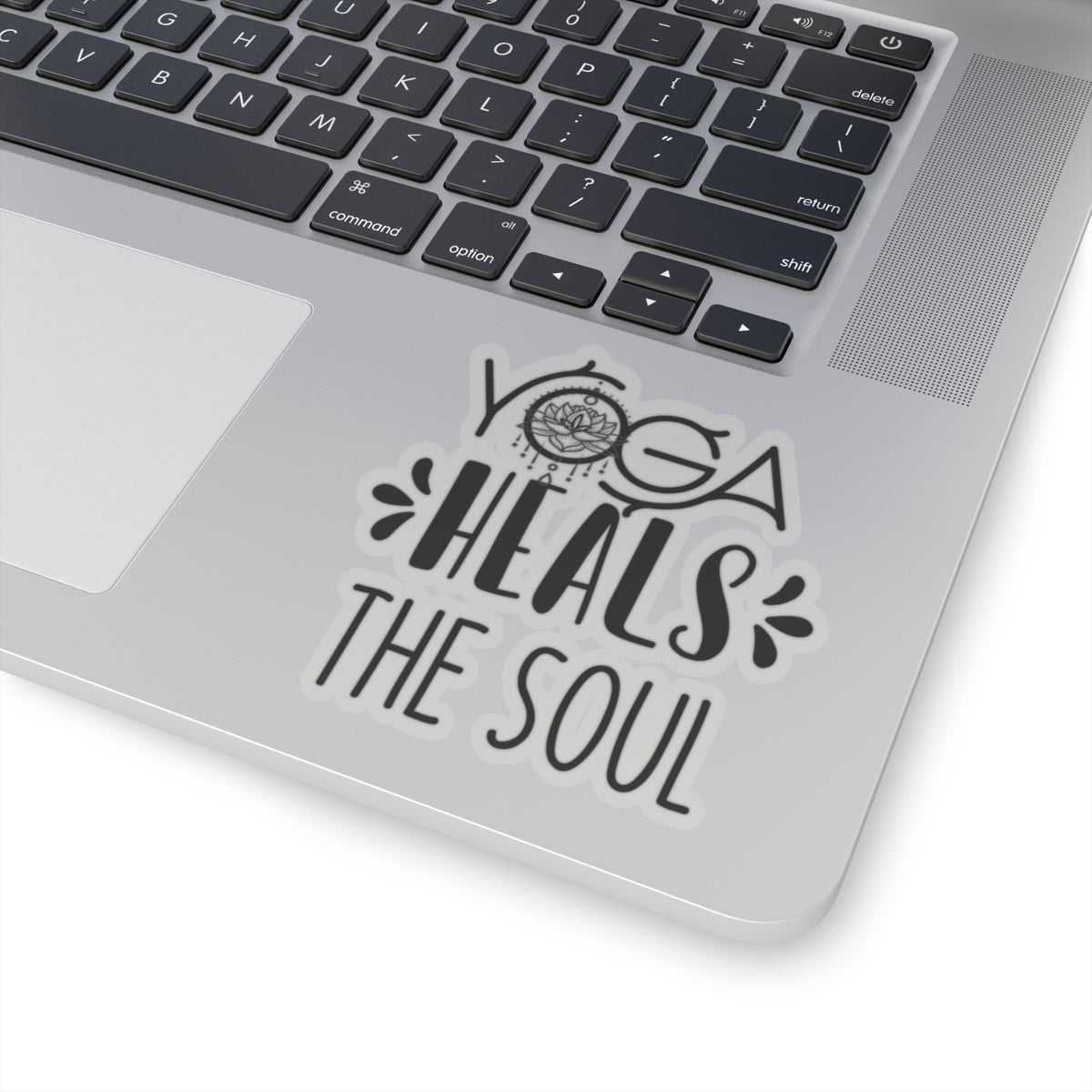 Yoga Heals The Soul Yoga Kiss-Cut Stickers , Cute Kiss-Cut Stickers, Mindful Gift, Yoga lovers Kiss-Cut Stickers, Yoga Instructor Gift, Gift For Yoga lovers, Gift For Yogi.