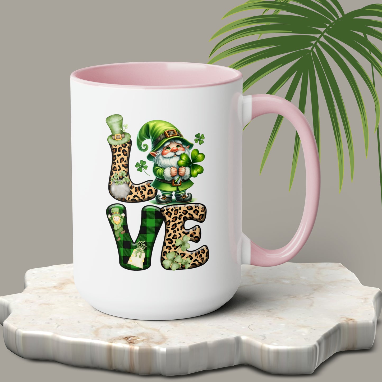 St Patrick's Day two-Tone Coffee Mugs, 15oz