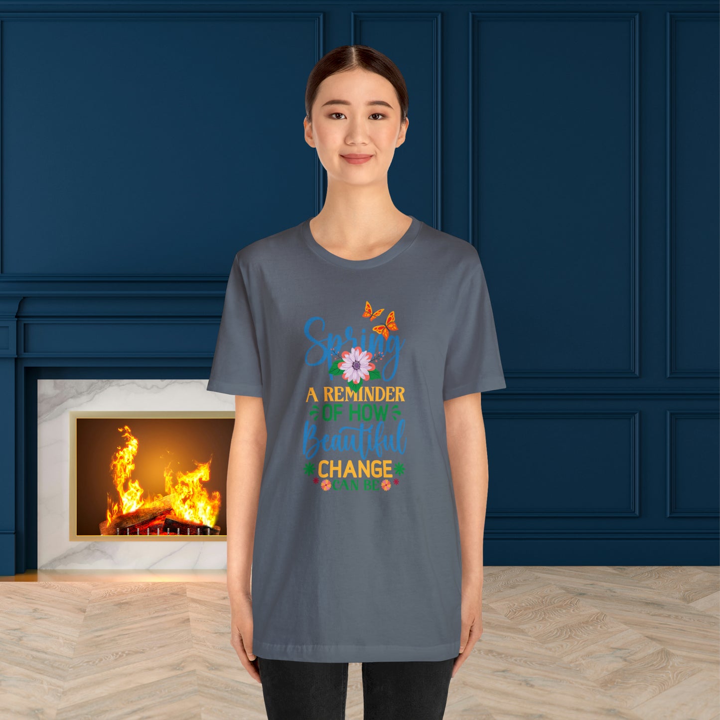 Spring Beautiful Change Unisex T-shirt, Spring Trendy Shirt.