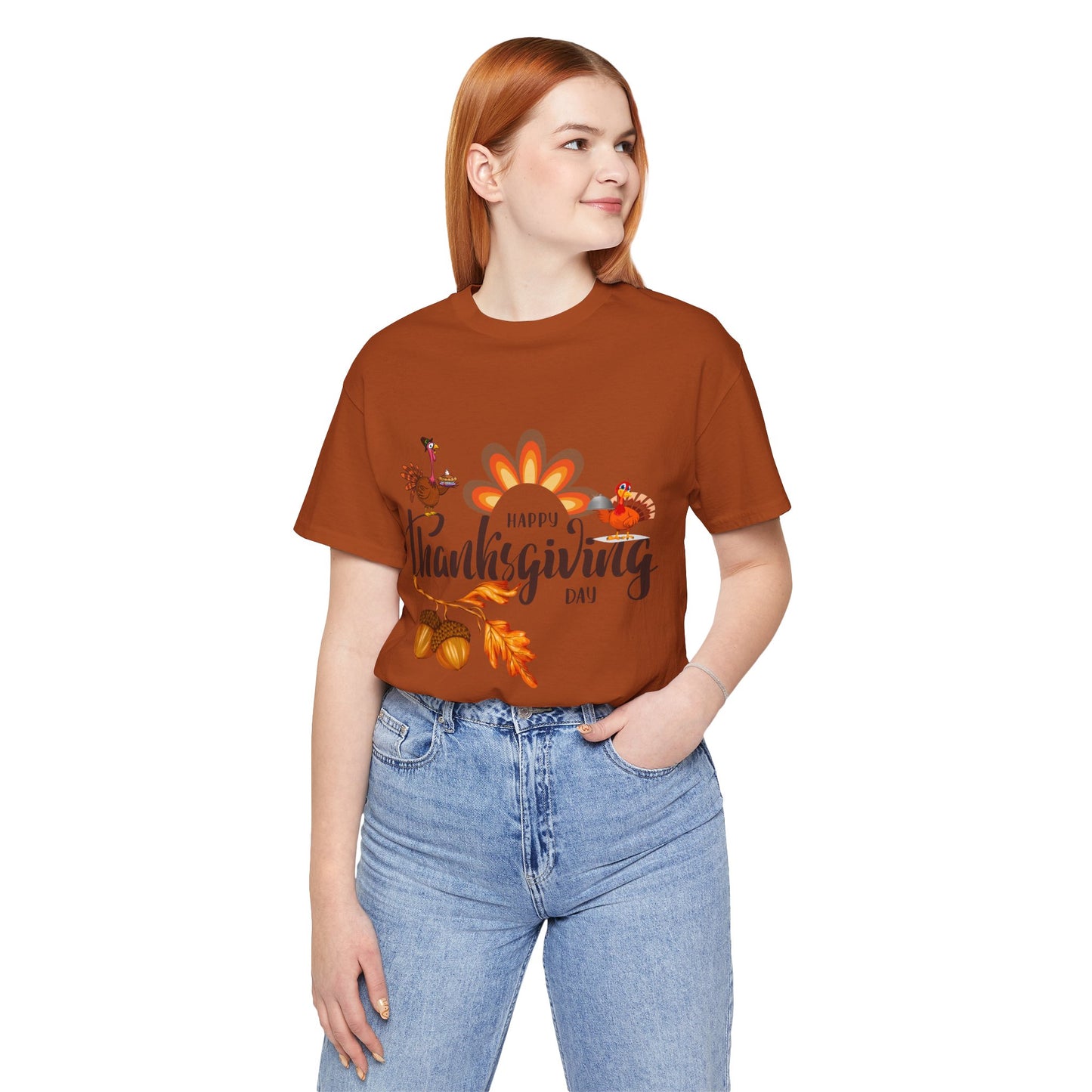 Happy Thanksgiving Day T-shirt, Happy thanksgiving 2024 T-shirt, Thanksgiving Gift,Turkey Shirt, Family Thanksgiving, Holiday Outfit.