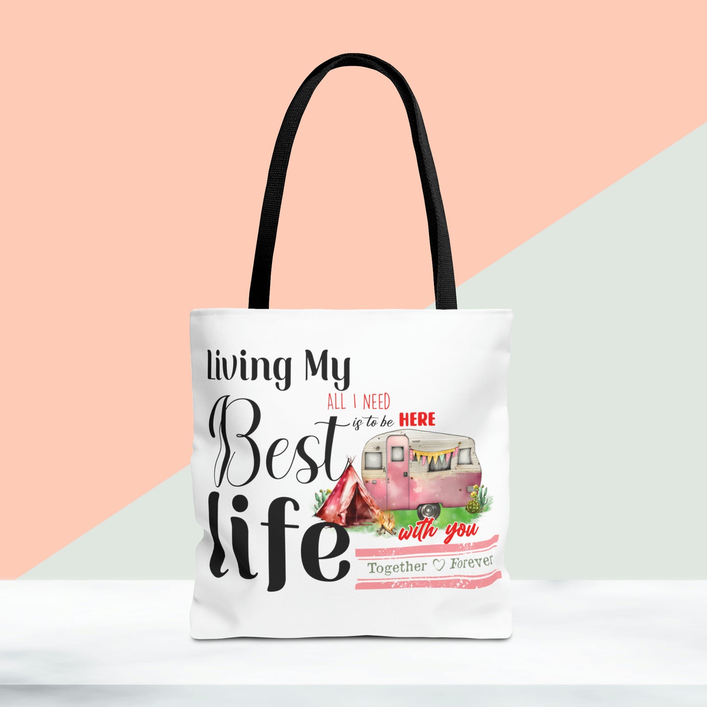 Happy Valentines Day Tote Bag