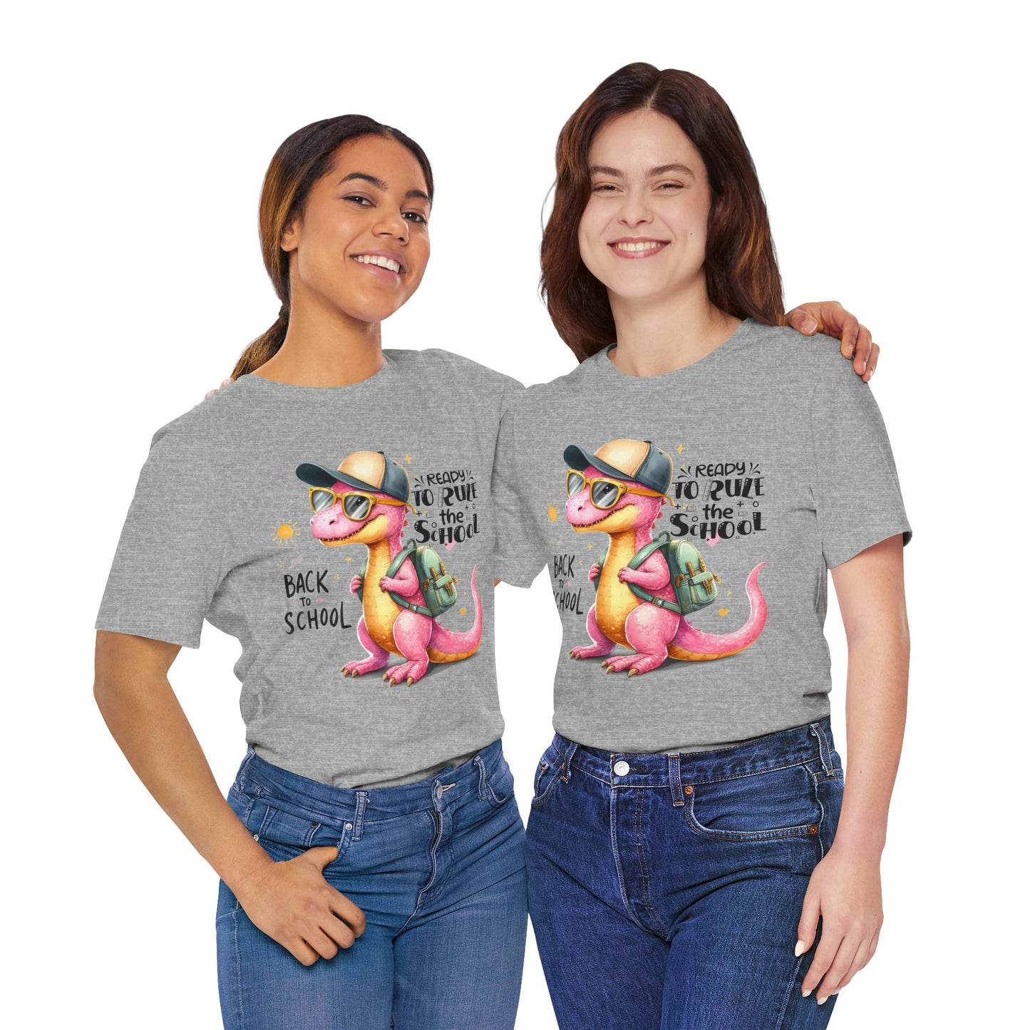 Ready To Rule The School T-shirt, Back To School T-Shirt, Teacher Back To school unisex jersey short sleeve.First Day Vibes T-Shirt.
