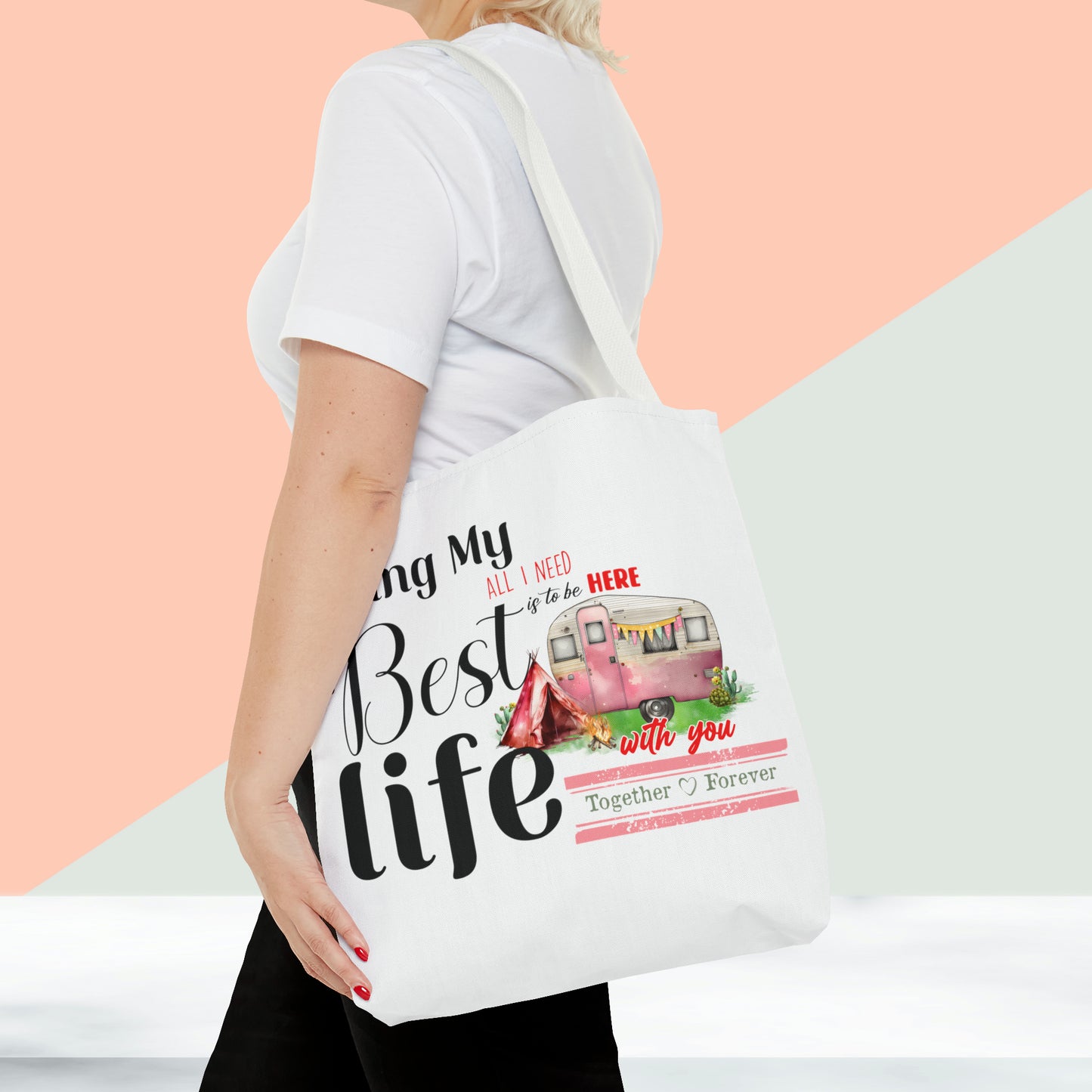 Happy Valentines Day Tote Bag