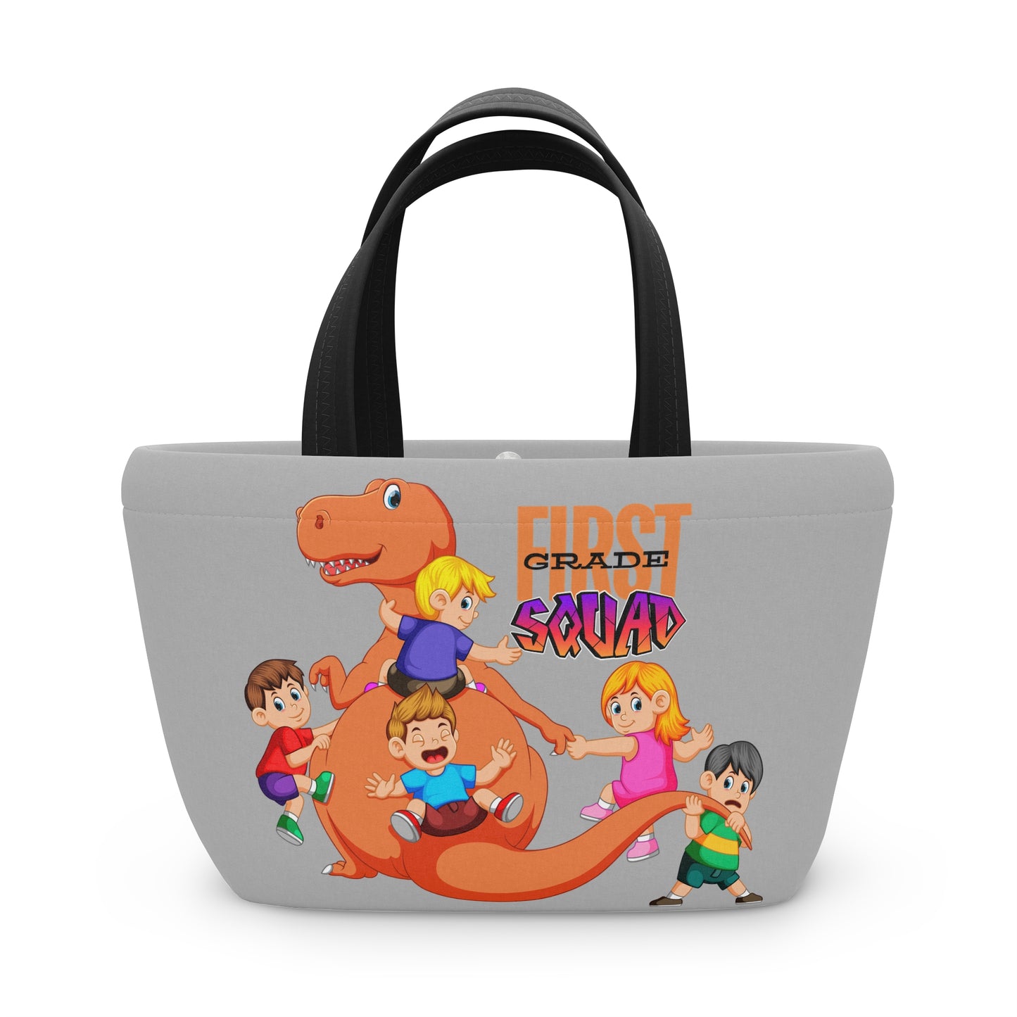 First Grade Squad Lunch Bag, Back To School Lunch Bag, Back to Learning Lunch Bag, Ready for School Lunch Bag.