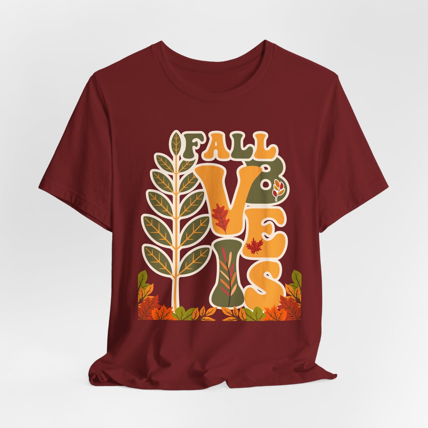 Fall Vibes Thanksgiving T-shirt, Happy thanksgiving 2024 T-shirt, Thanksgiving Gift,Turkey Shirt, Family Thanksgiving, Holiday Outfit. Express Delivery available